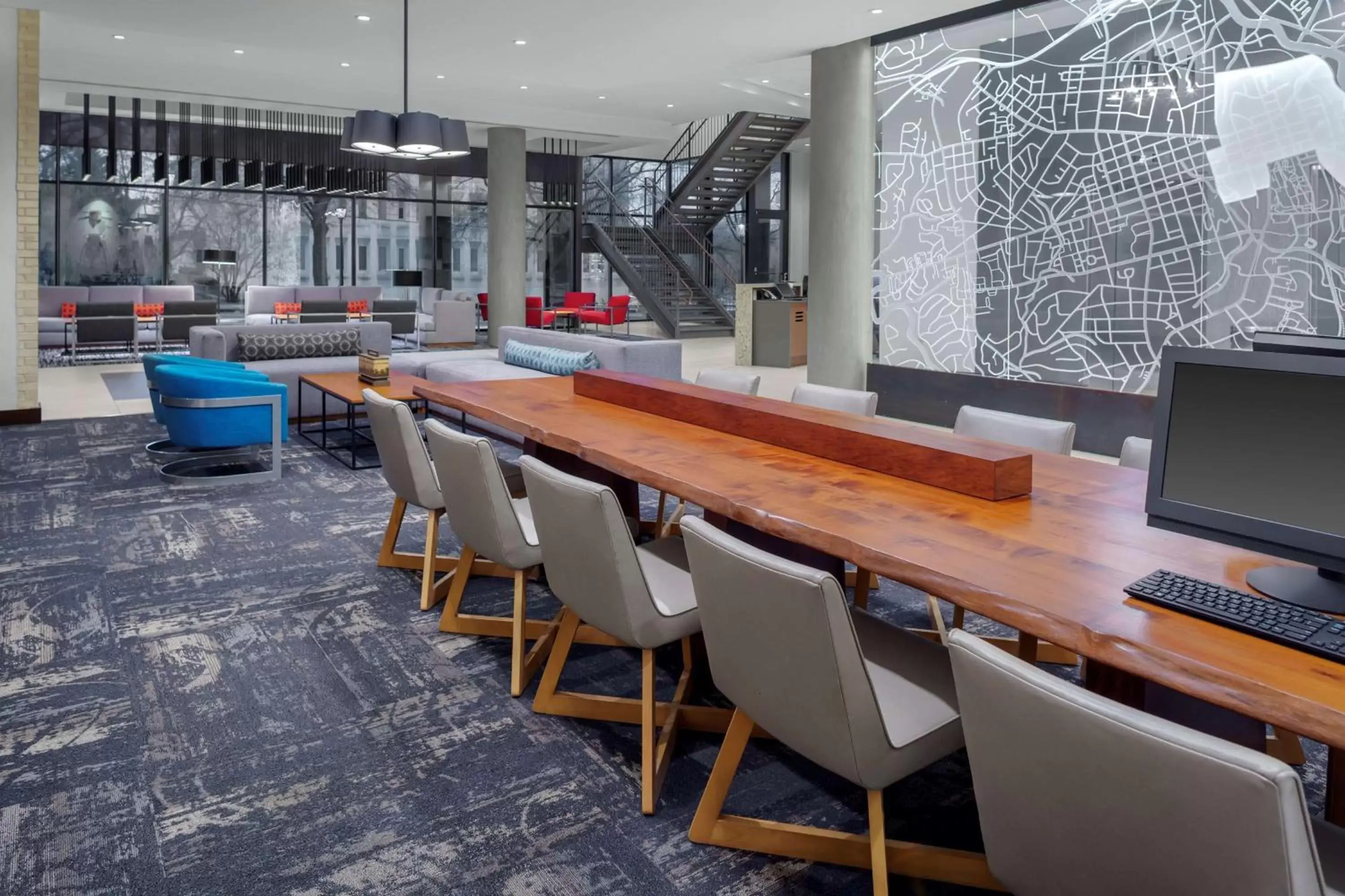 Lobby or reception in Hyatt Place Athens/Downtown