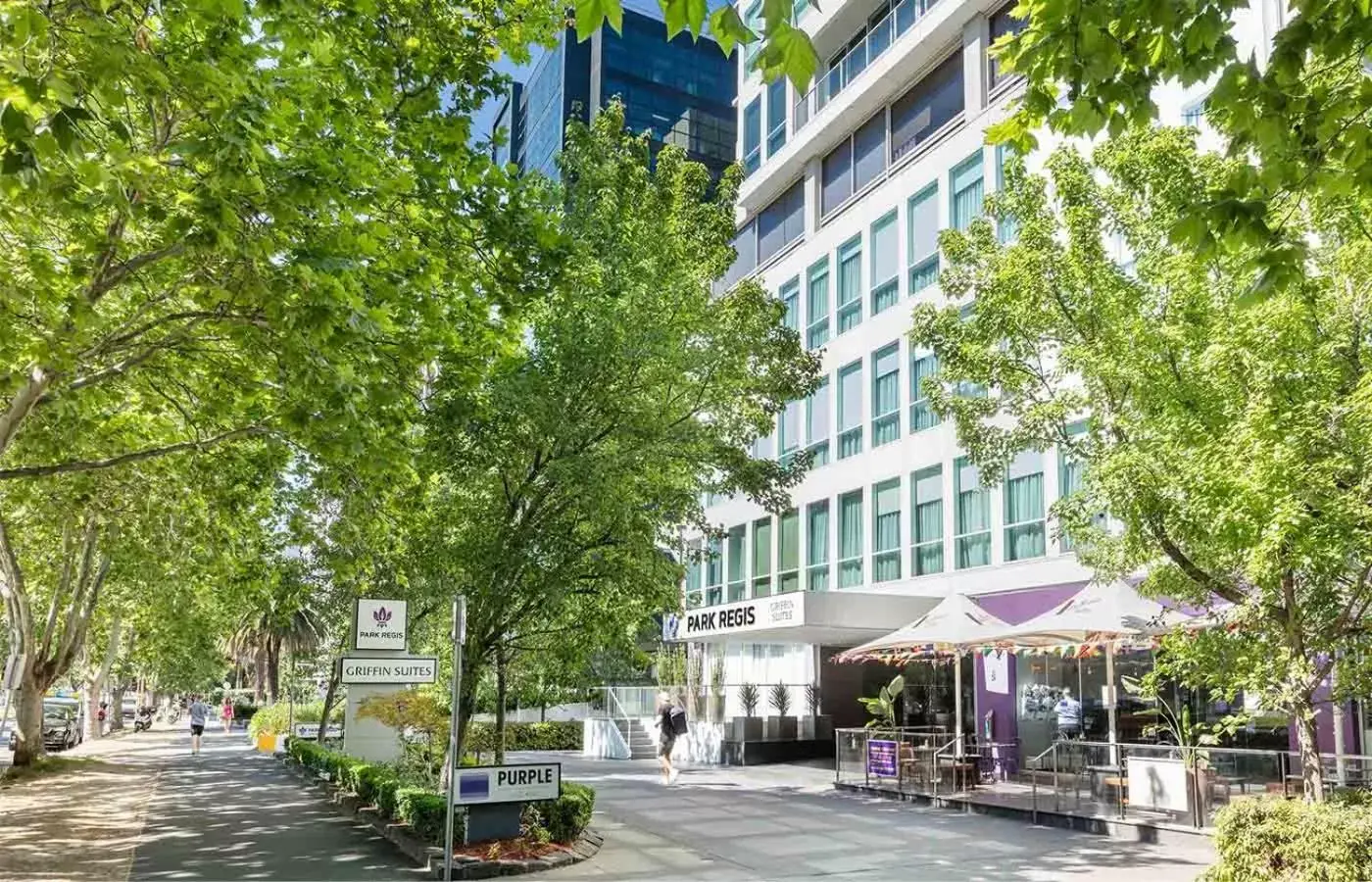 Facade/entrance, Property Building in Park Regis Griffin Suites