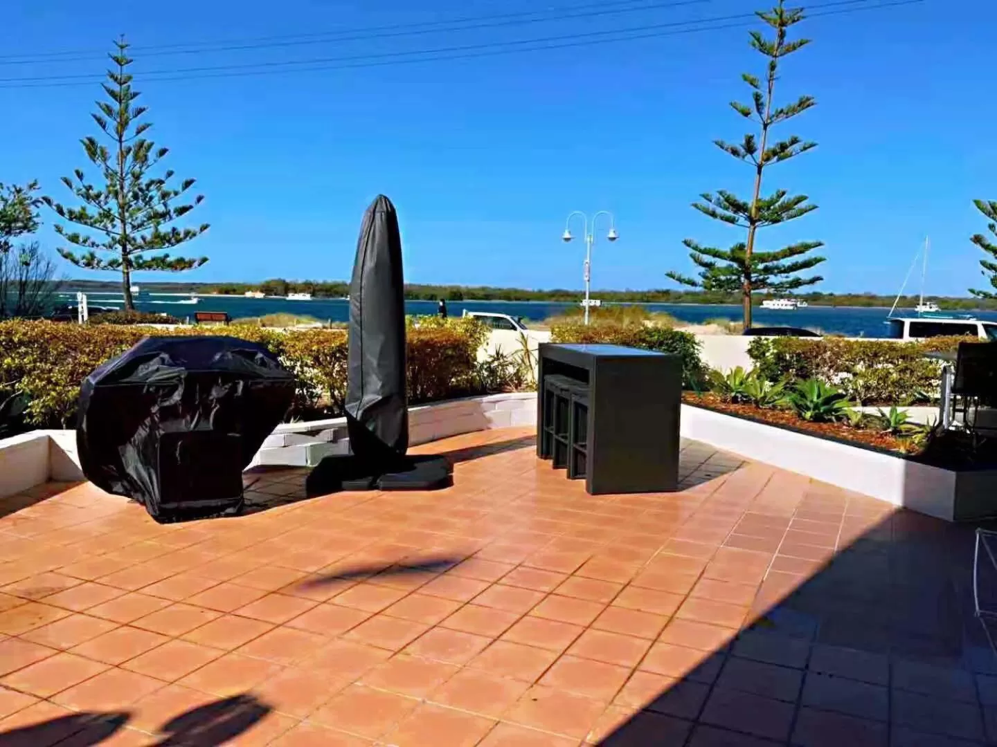 Patio in Windsurfer Resort
