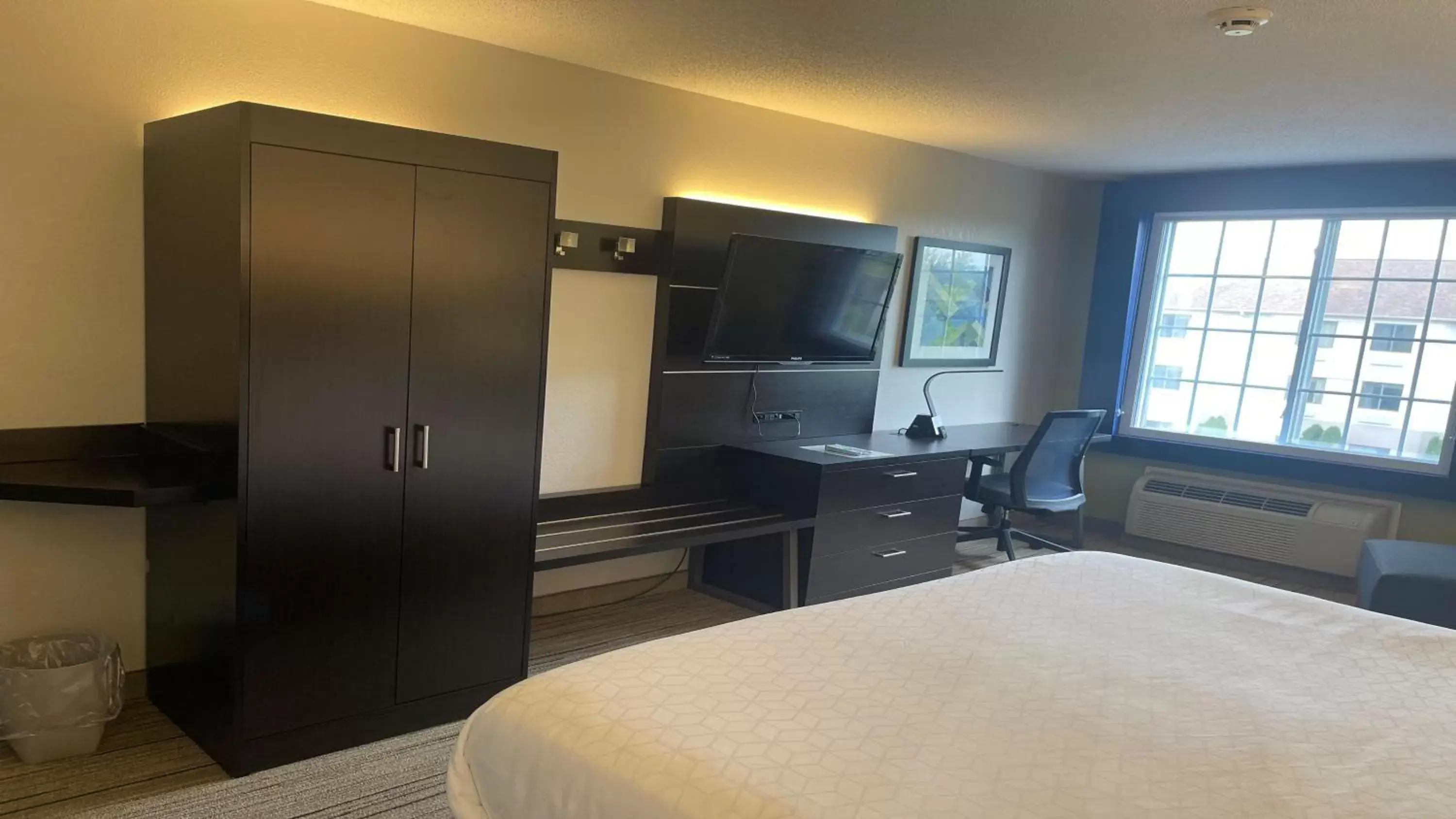 TV/Entertainment Center in Holiday Inn Express & Suites Ashtabula-Geneva, an IHG Hotel