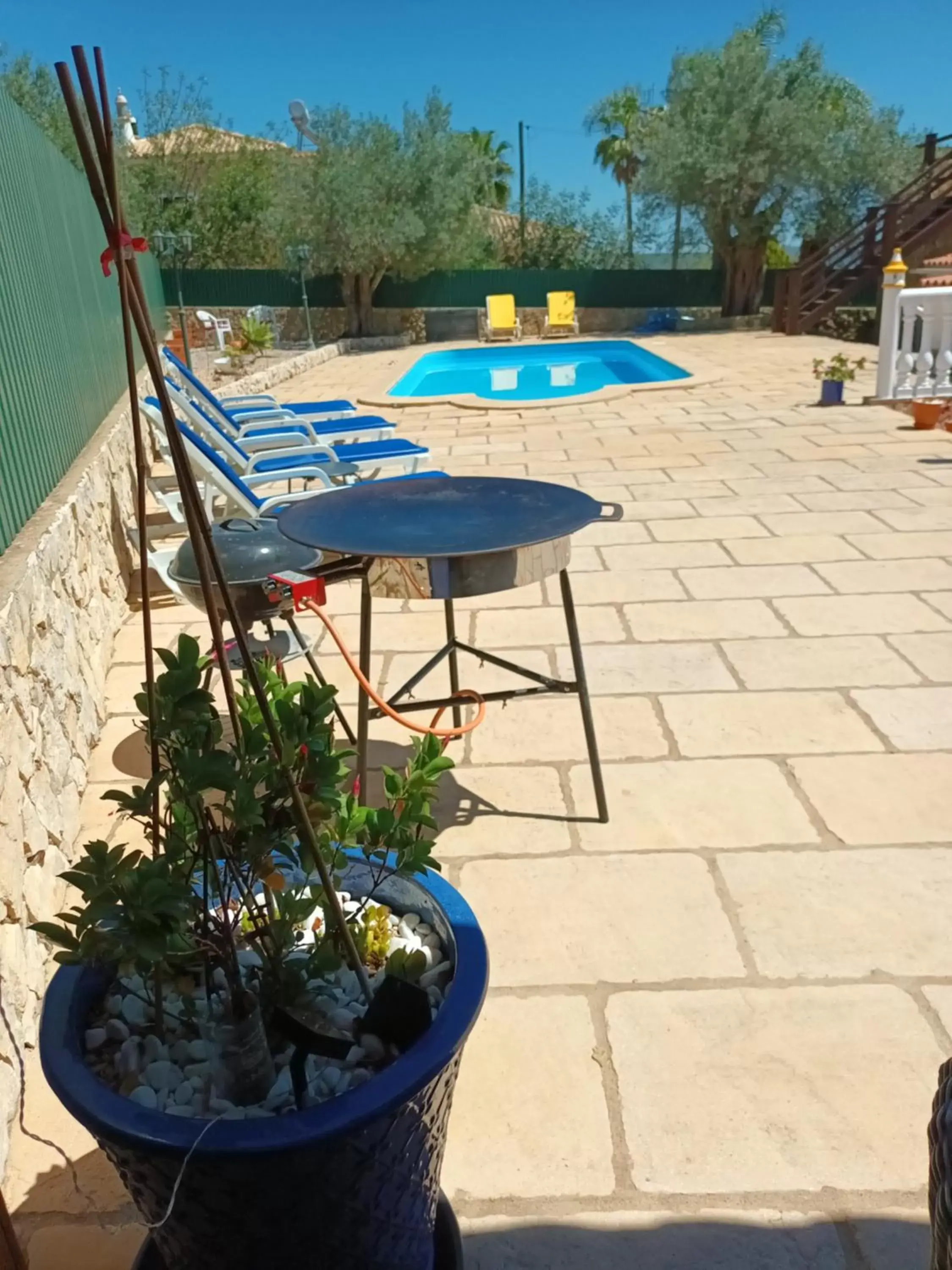 Patio, Swimming Pool in B&B Quinta da Romãzeira