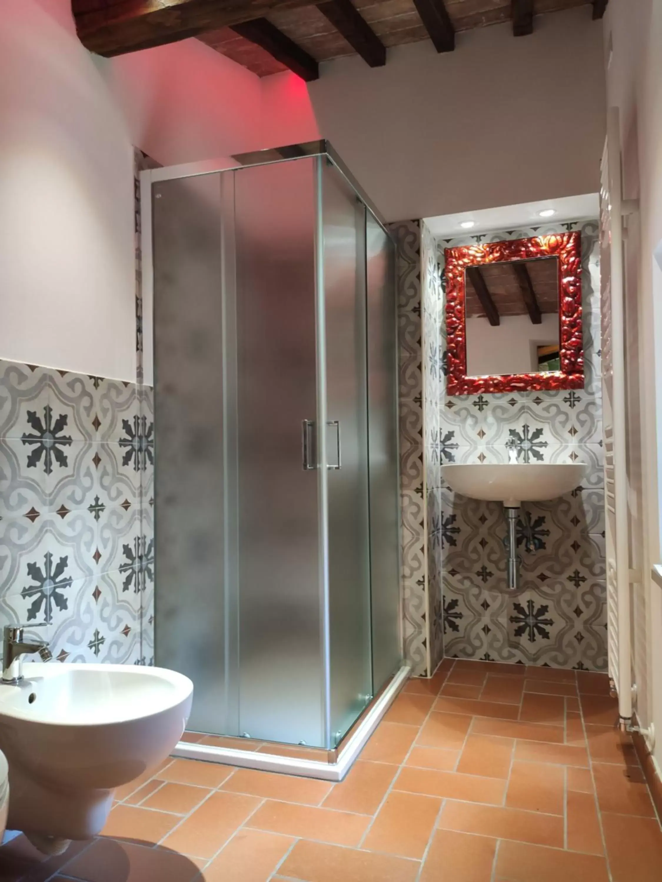 Sauna, Bathroom in Villa La Nussa