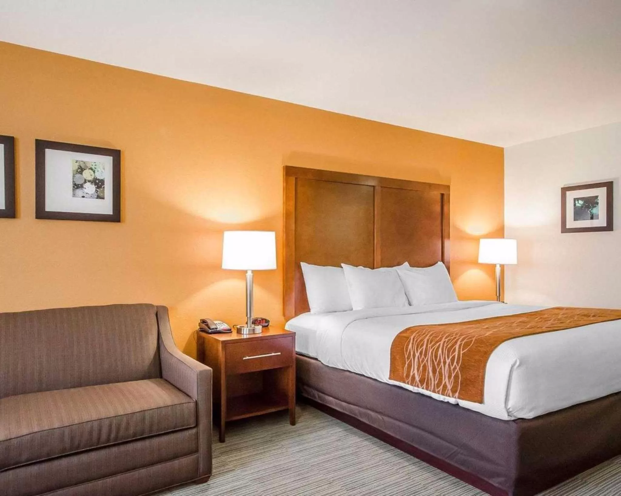 Photo of the whole room, Bed in Comfort Inn