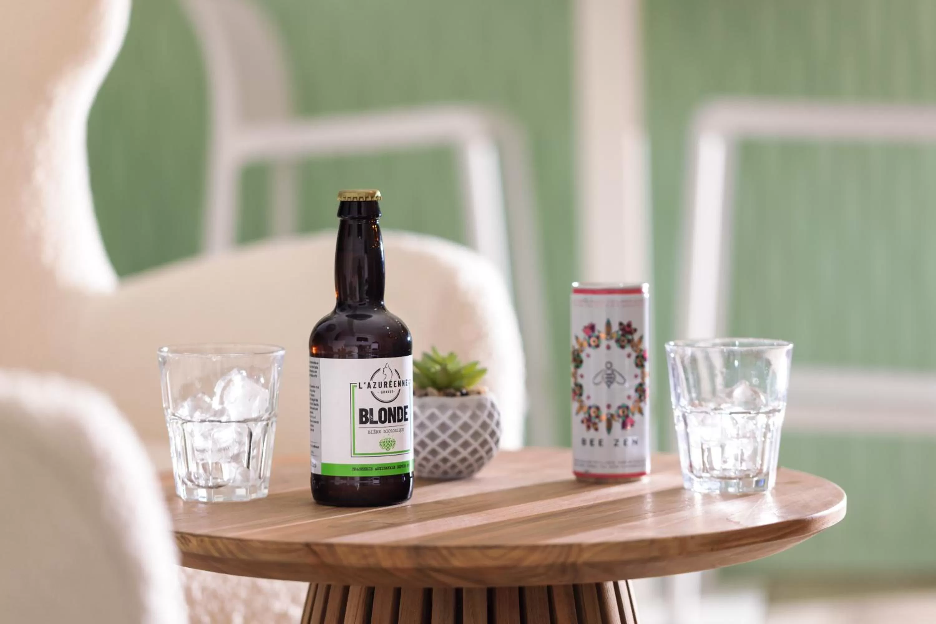 Lounge or bar in Hotel Florence Nice