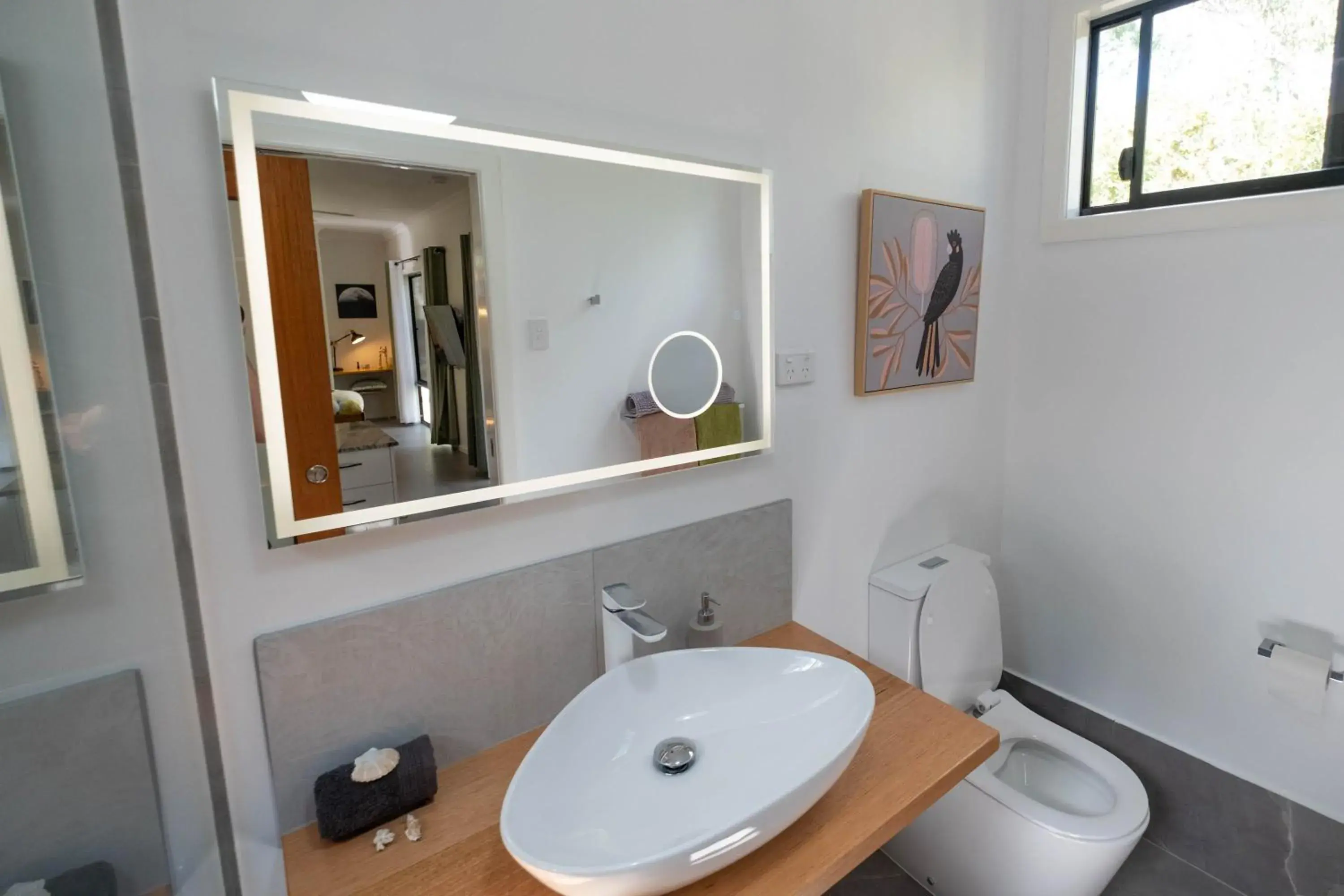 Bathroom in Airlie Beach Eco Cabins - Adults Only