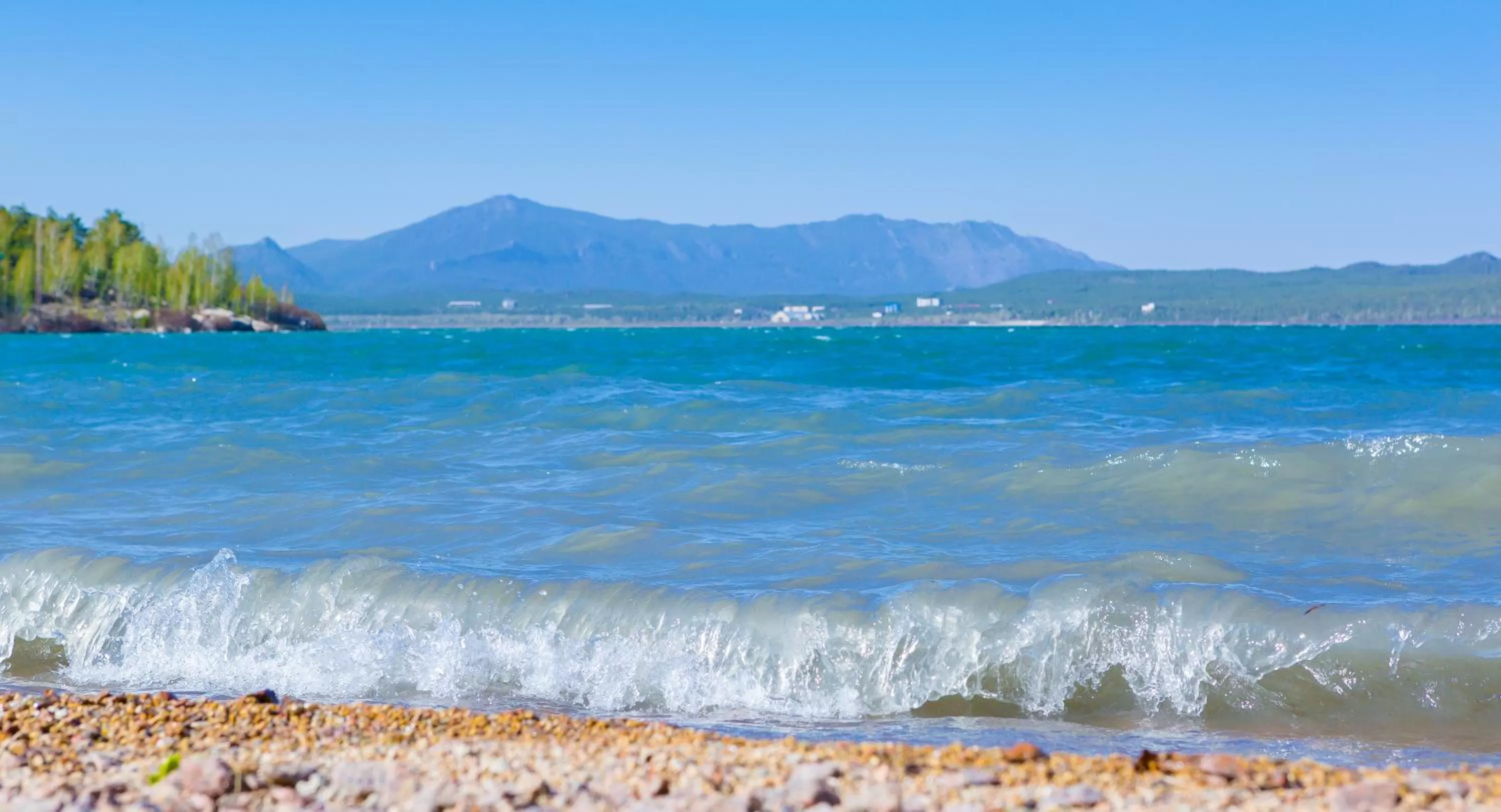 Beach in Park Hotel Kokshetau