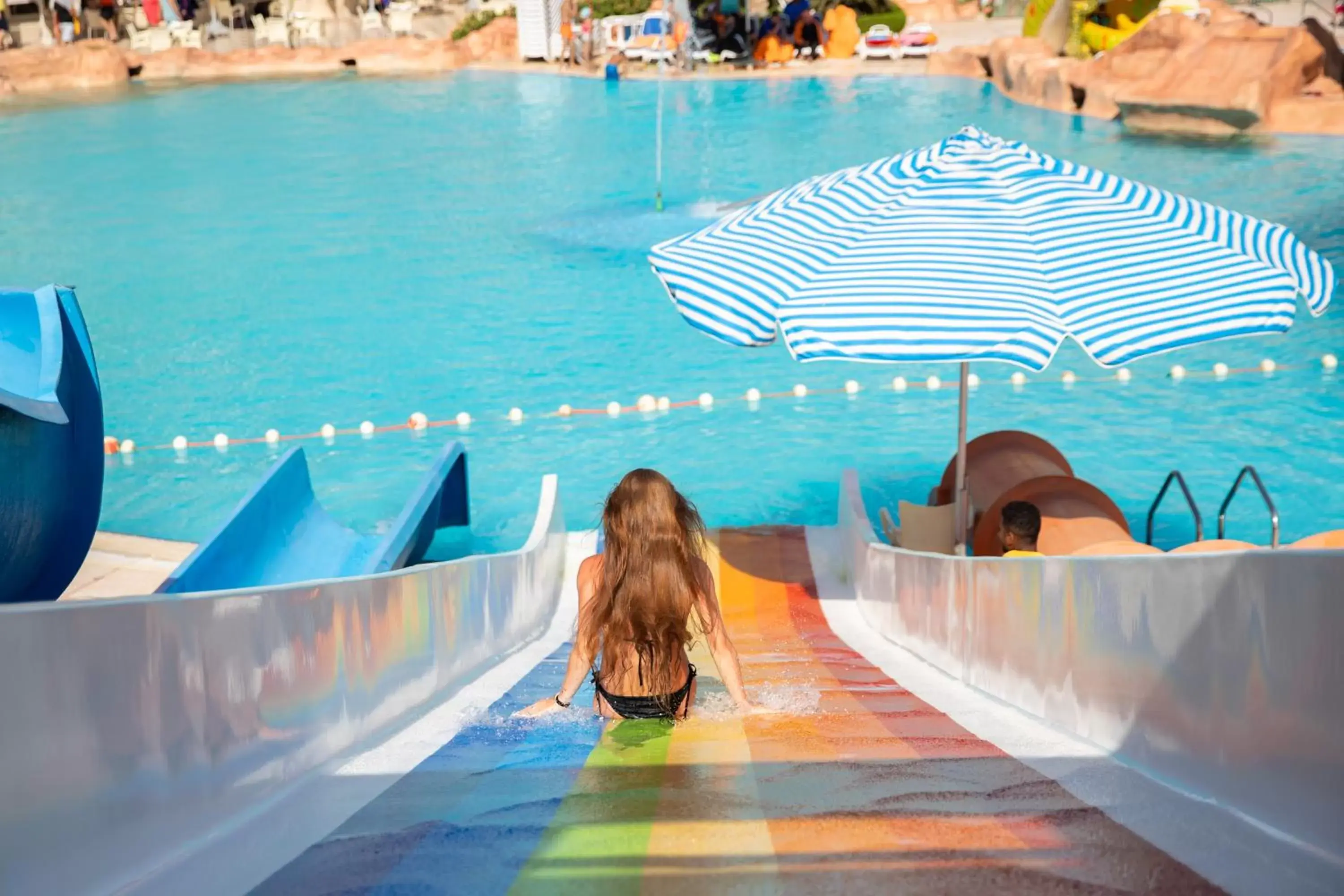 Aqua park, Swimming Pool in Sunny Days Palma De Mirette Resort & Spa