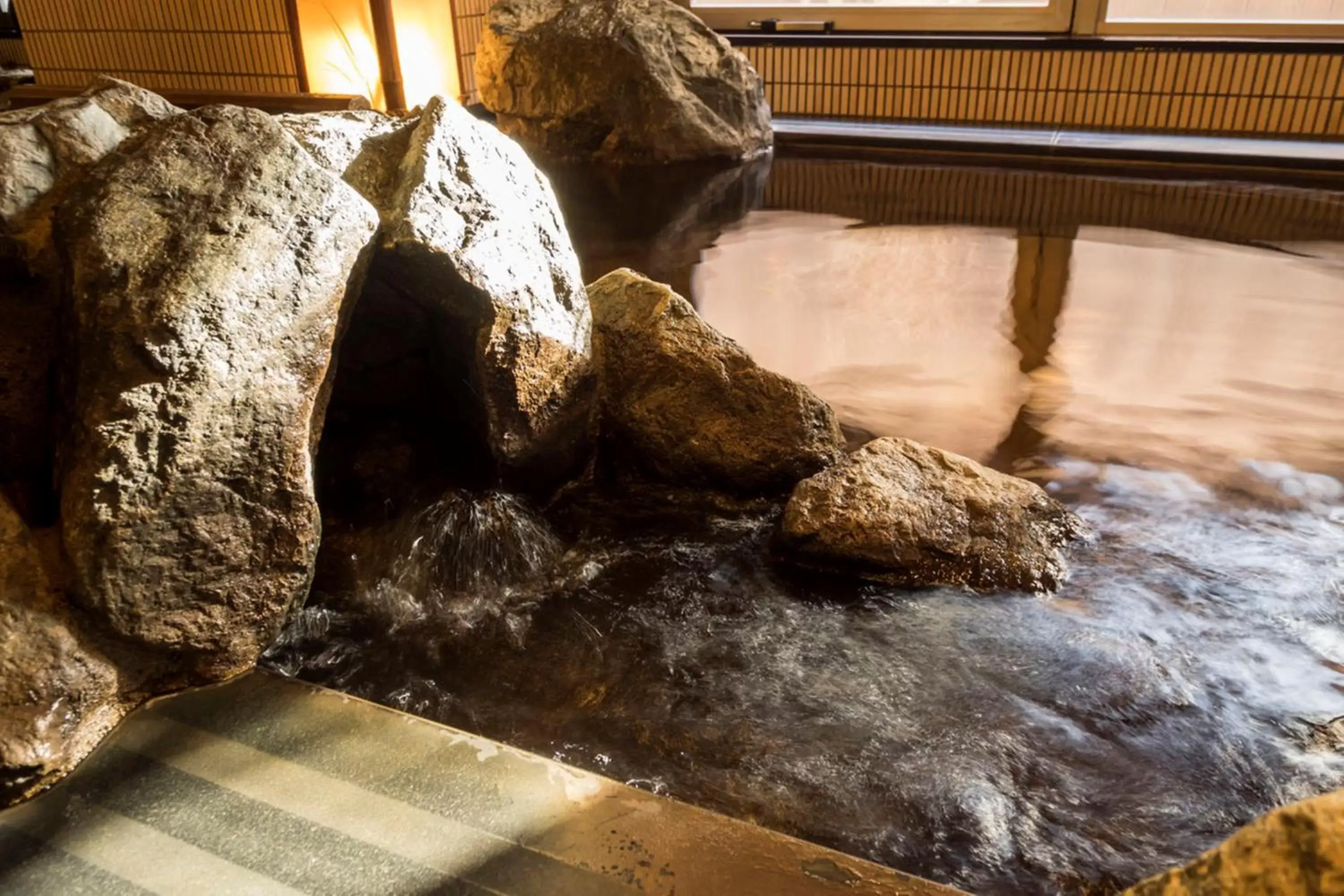 Hot Spring Bath, Natural Landscape in Dormy Inn Obihiro