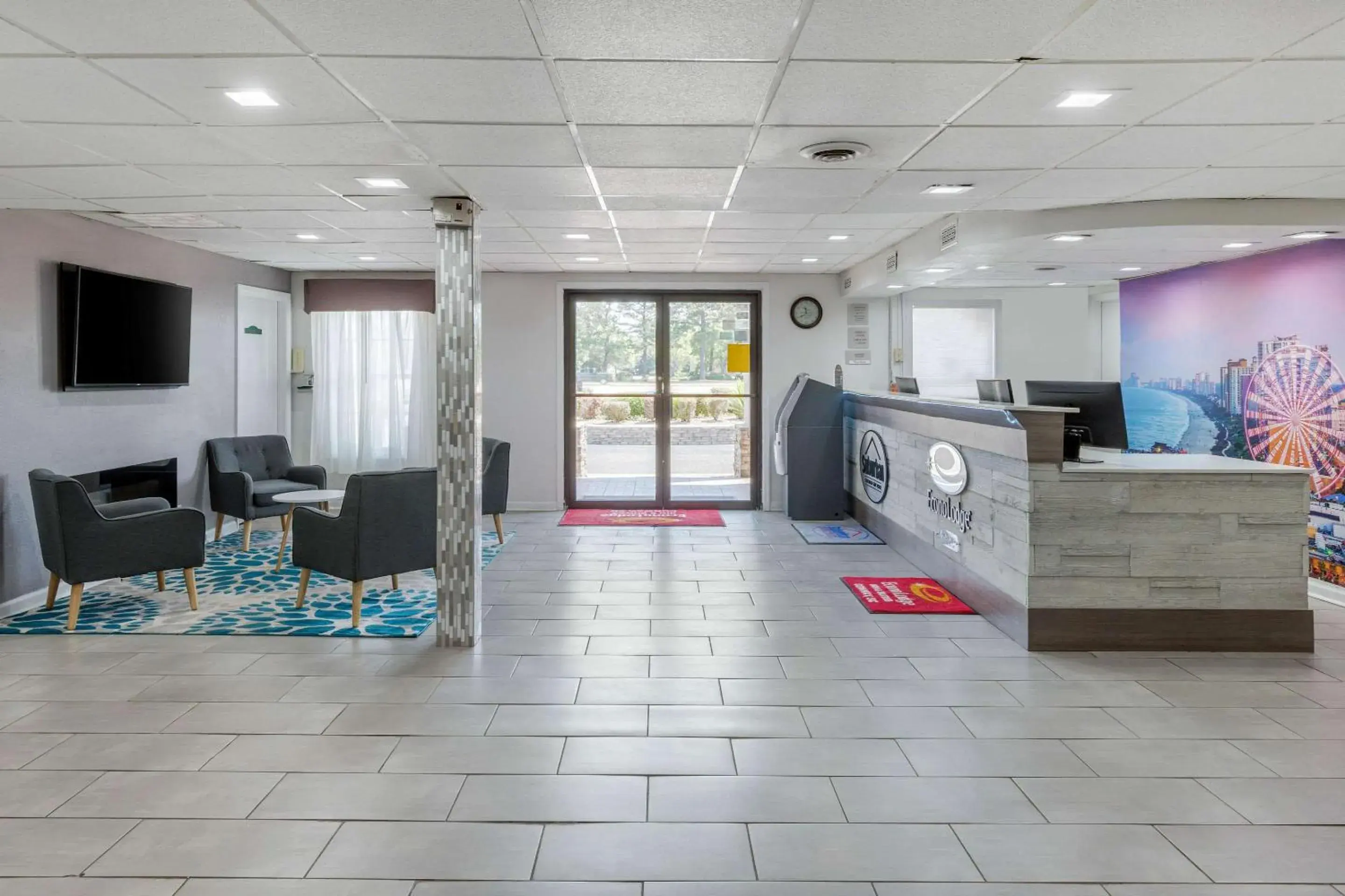 Lobby or reception, Lobby/Reception in Suburban Studios at the University Lobby or reception, Lobby/Reception in Suburban Studios at the University