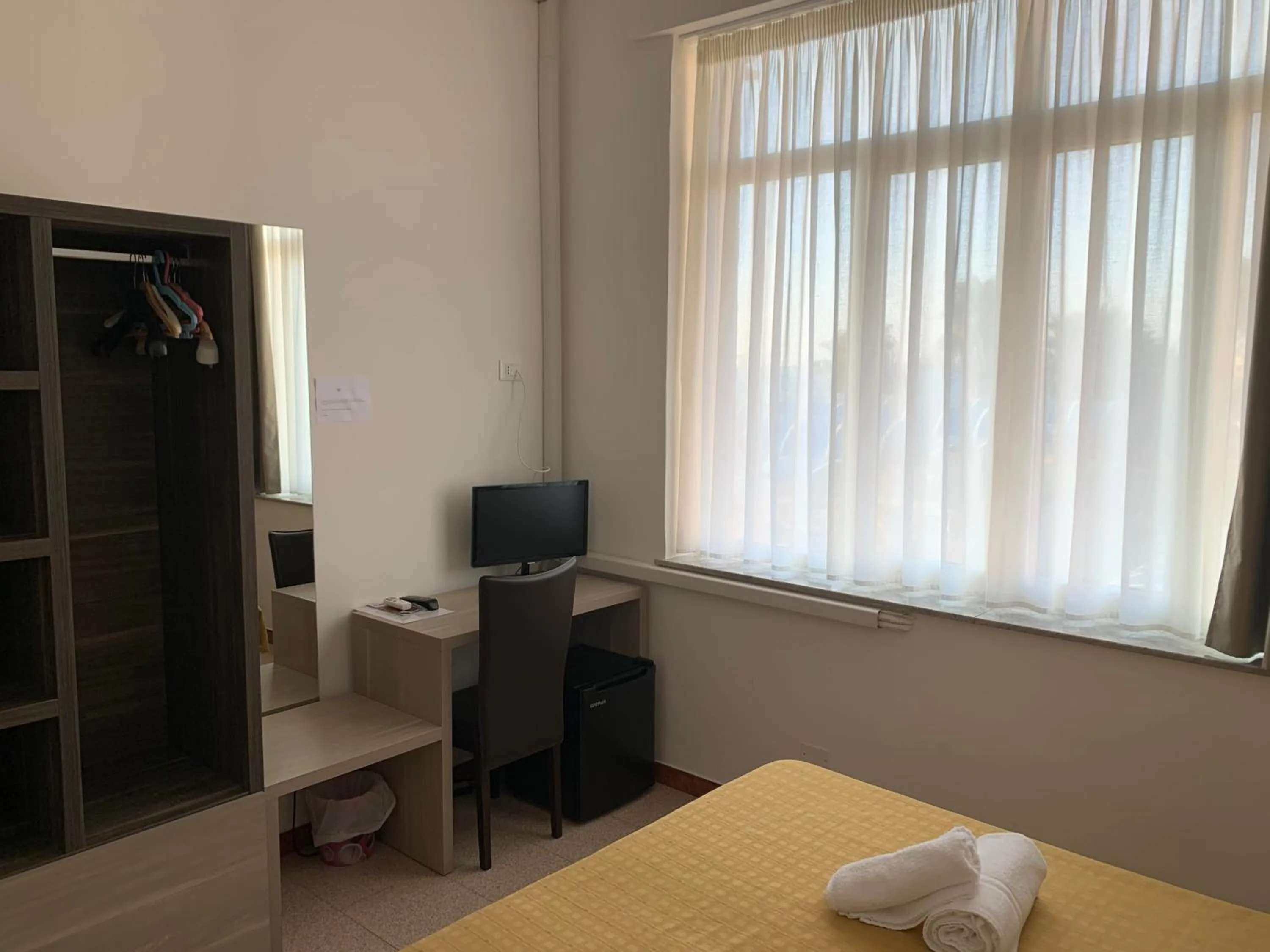 TV and multimedia, Bed in Hotel Virgilio