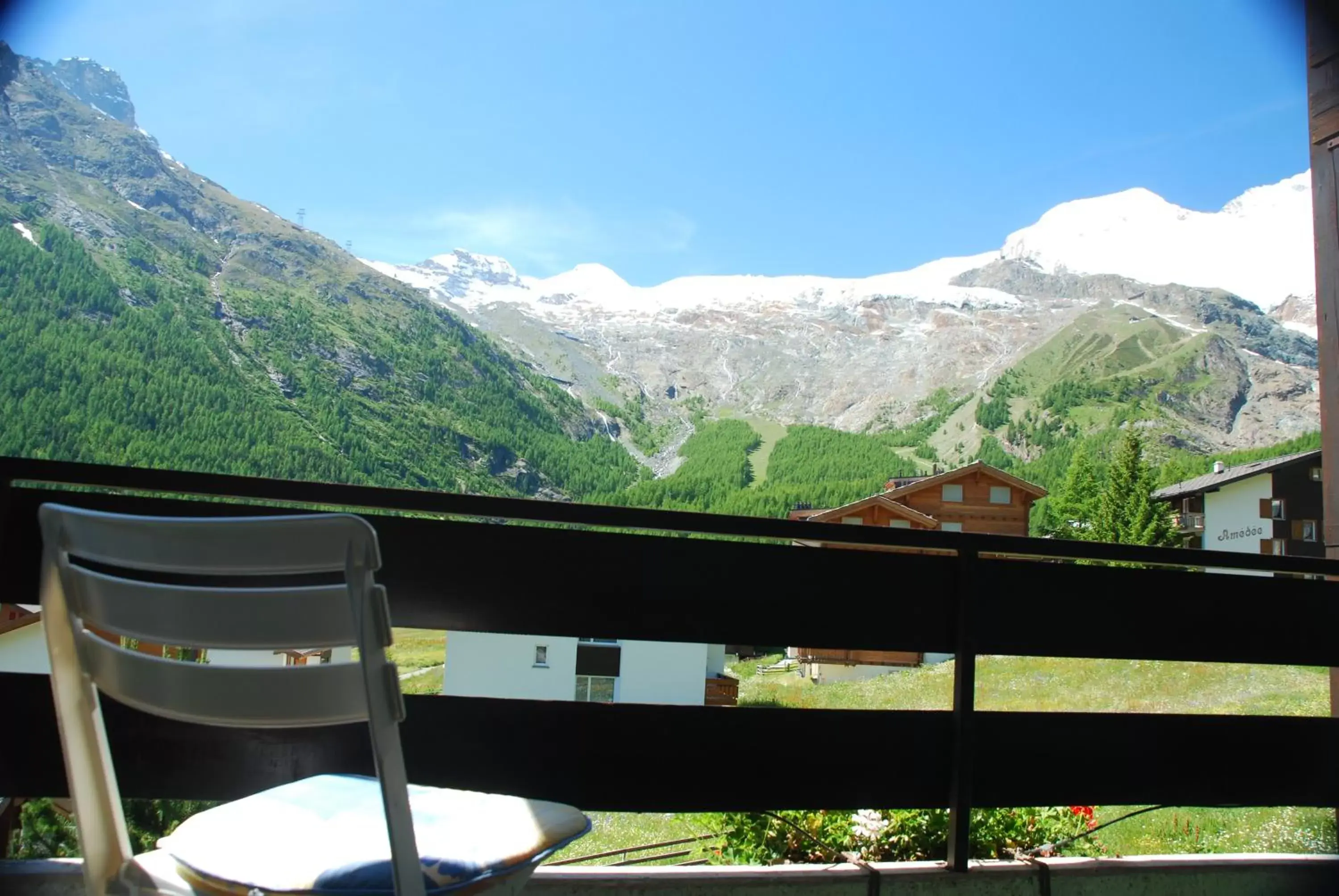 Balcony/Terrace, Mountain View in Hotel Garni Jägerhof