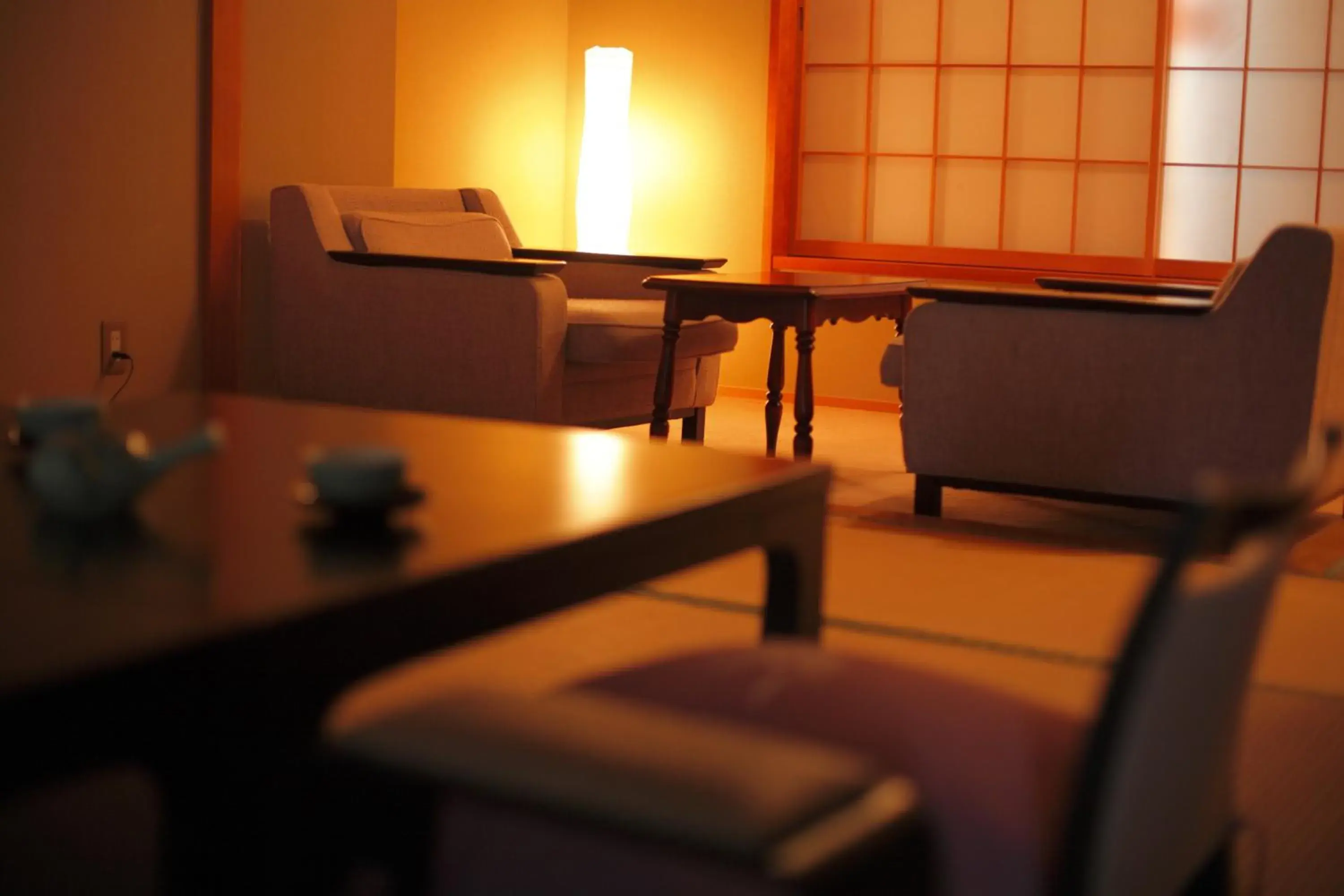 Living room in Shibu Onsen Sakaeya
