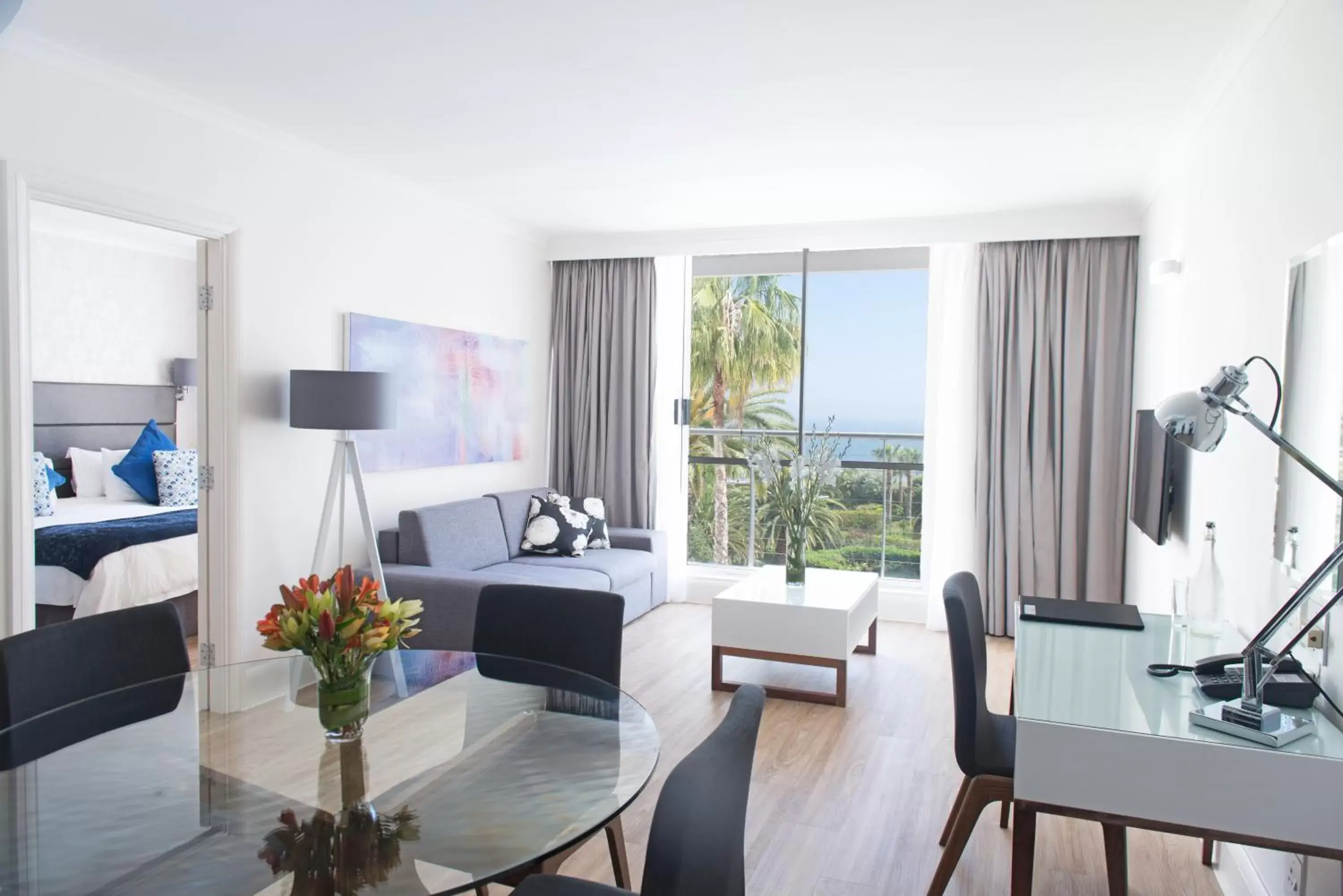 Living room, Dining Area in President Hotel