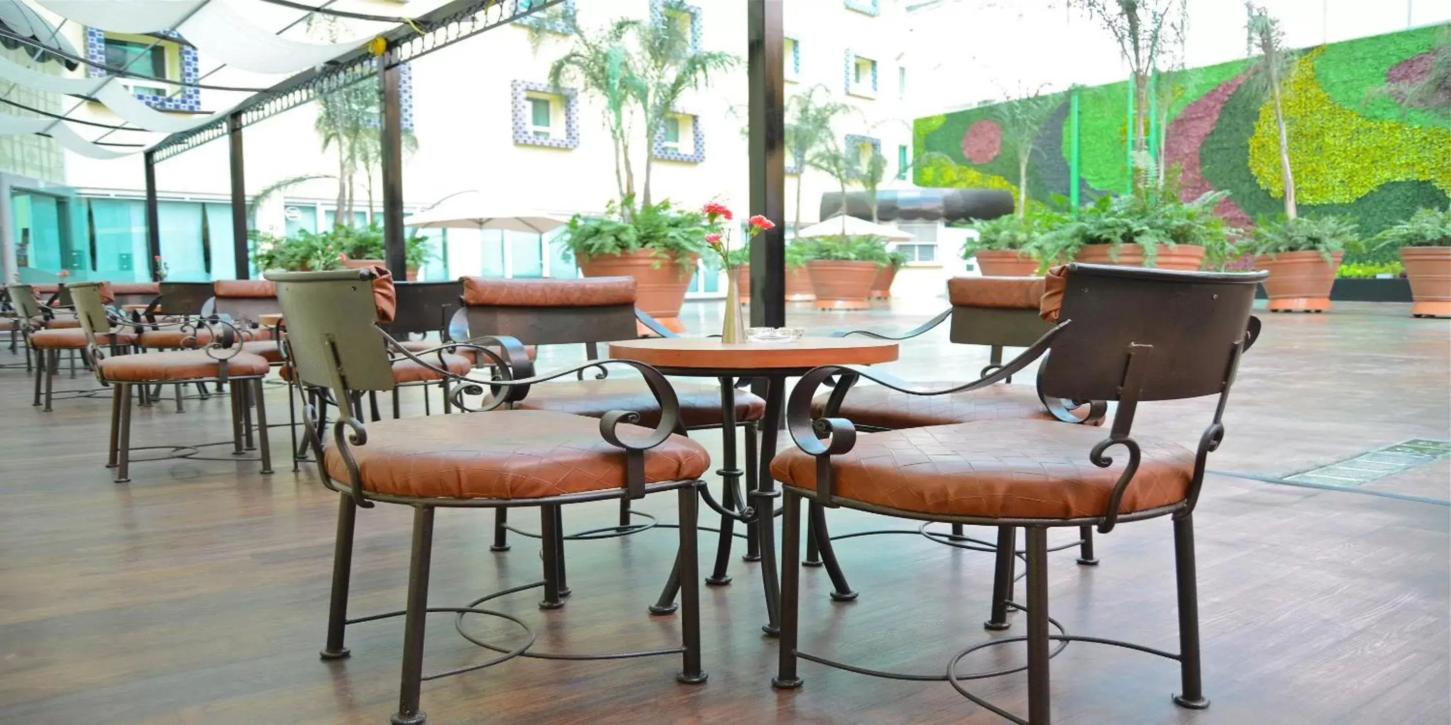 Patio in Plaza Poblana