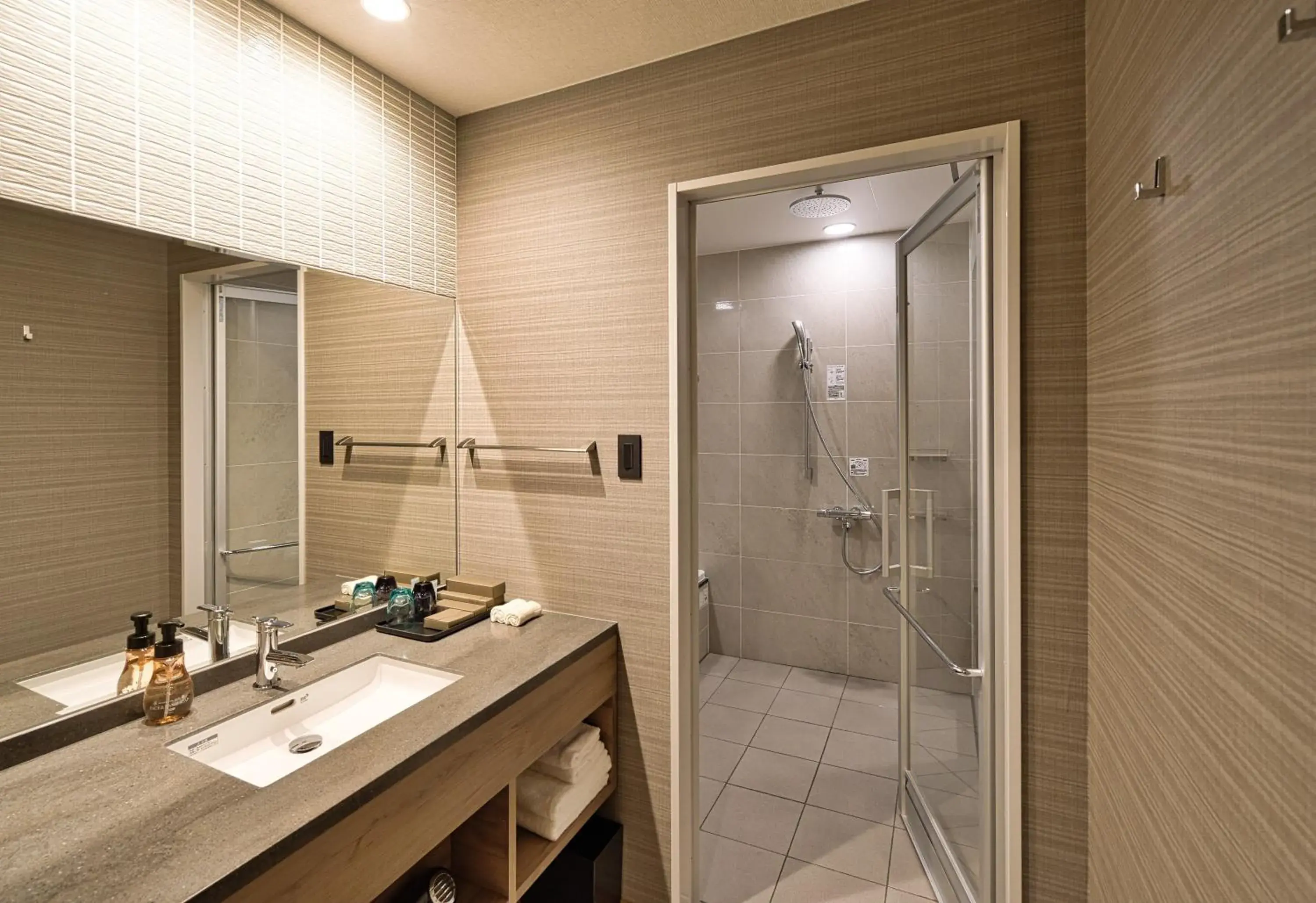 Shower, Bathroom in Winery Hotel and Condominium HITOHANA