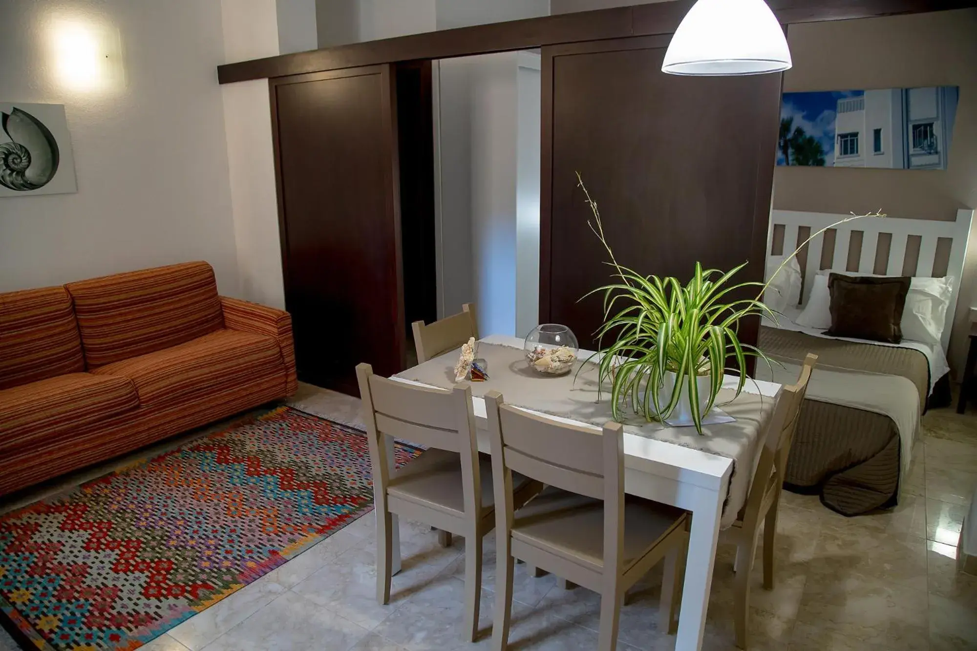 Living room, Dining Area in SAN DOMENICO residence by BADIA NUOVA