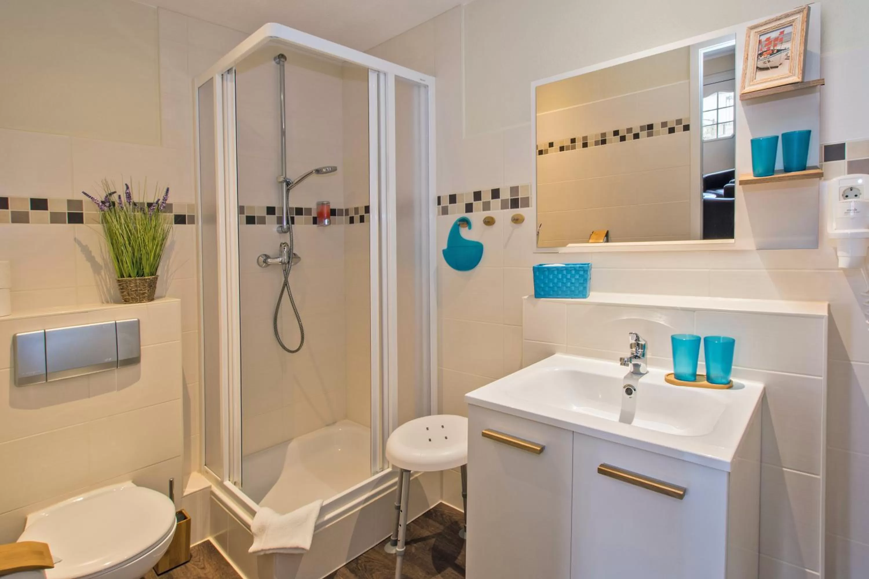 Bathroom in Hotel Pommerscher Hof