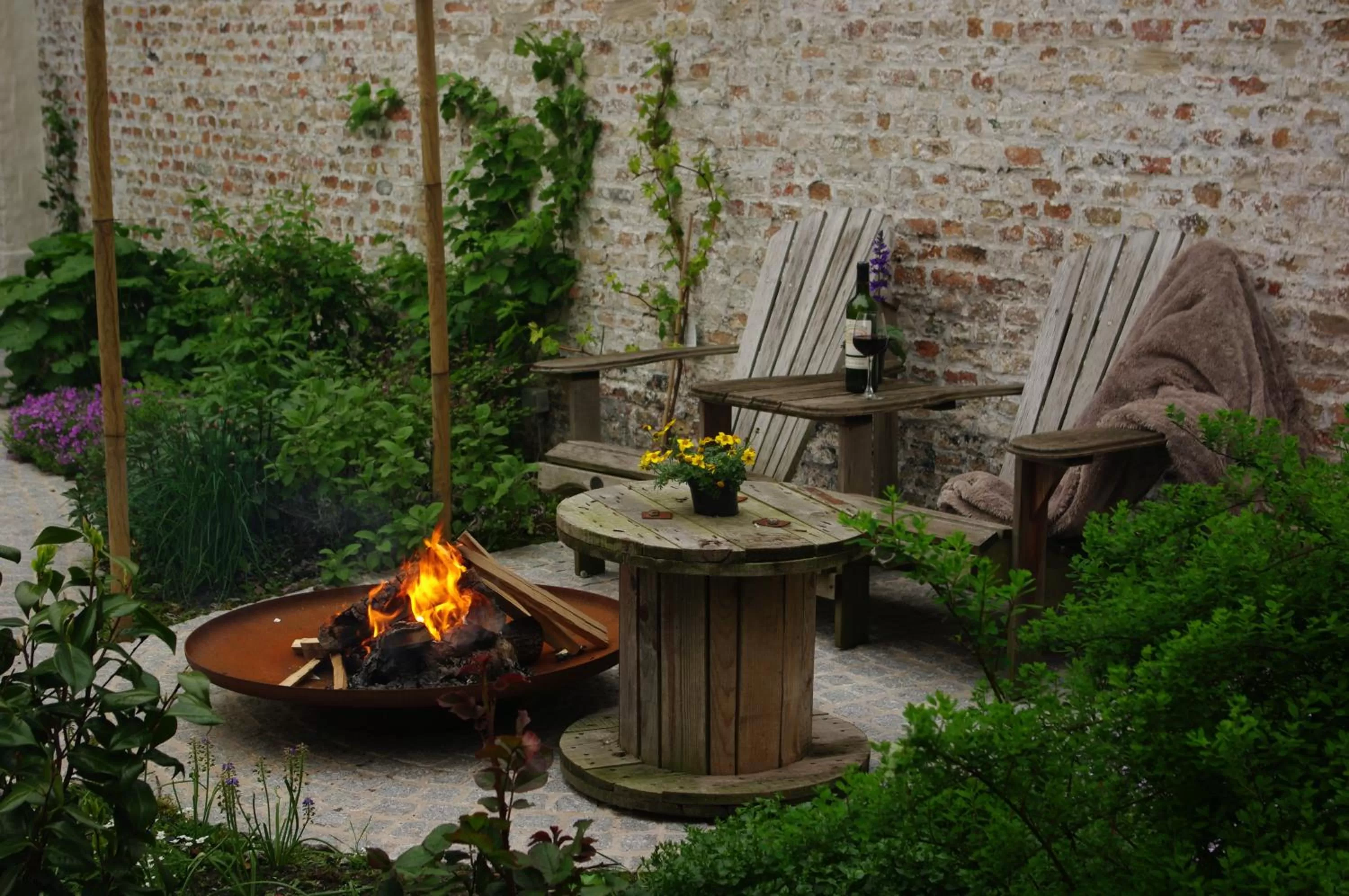 Patio in B&B Canal Deluxe