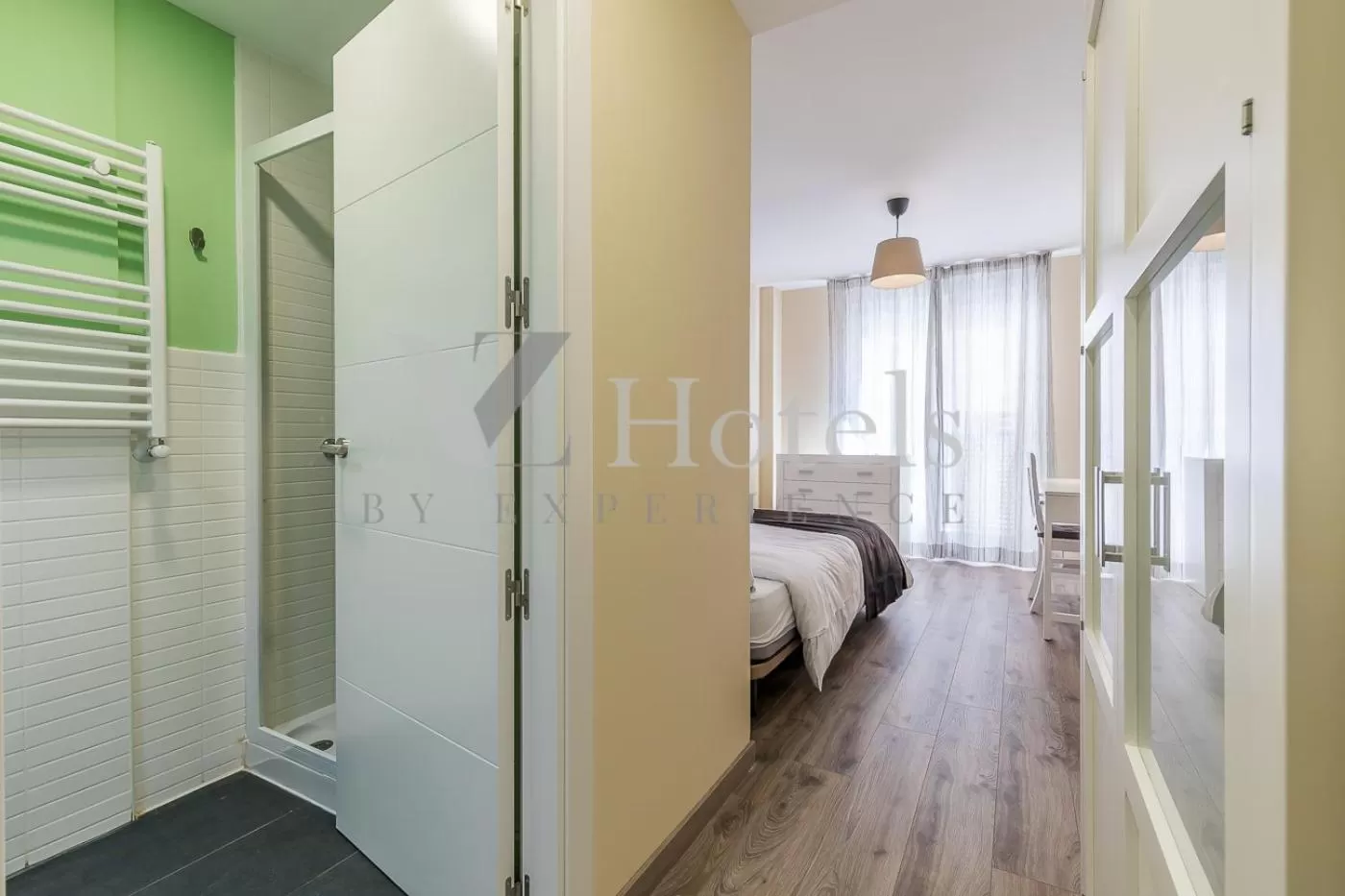 Bathroom, Bed in AYZ Villegas - Auto check-in property