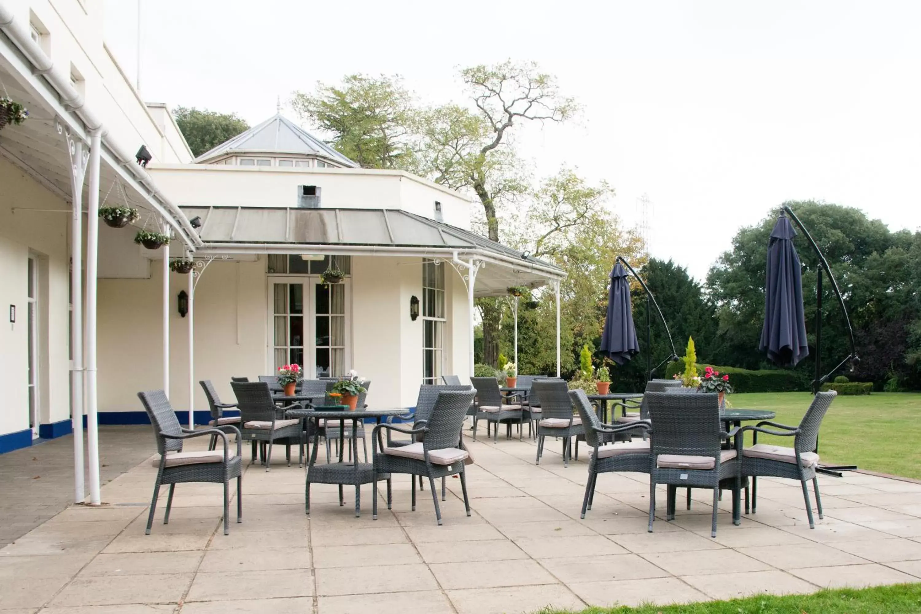 Patio in Stifford Hall Hotel Thurrock