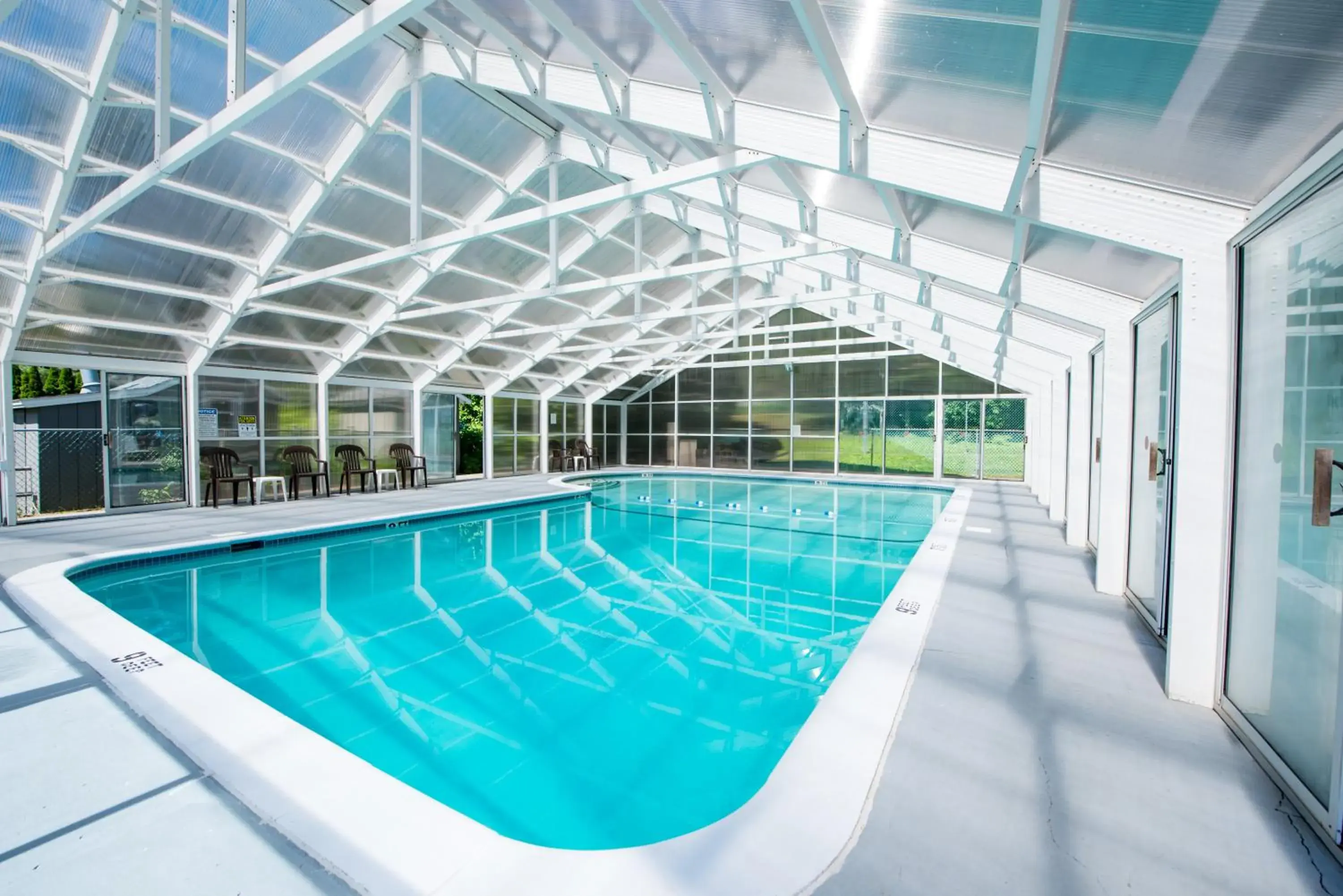 Pool view, Swimming Pool in Americas Best Value Inn & Suites Lake George