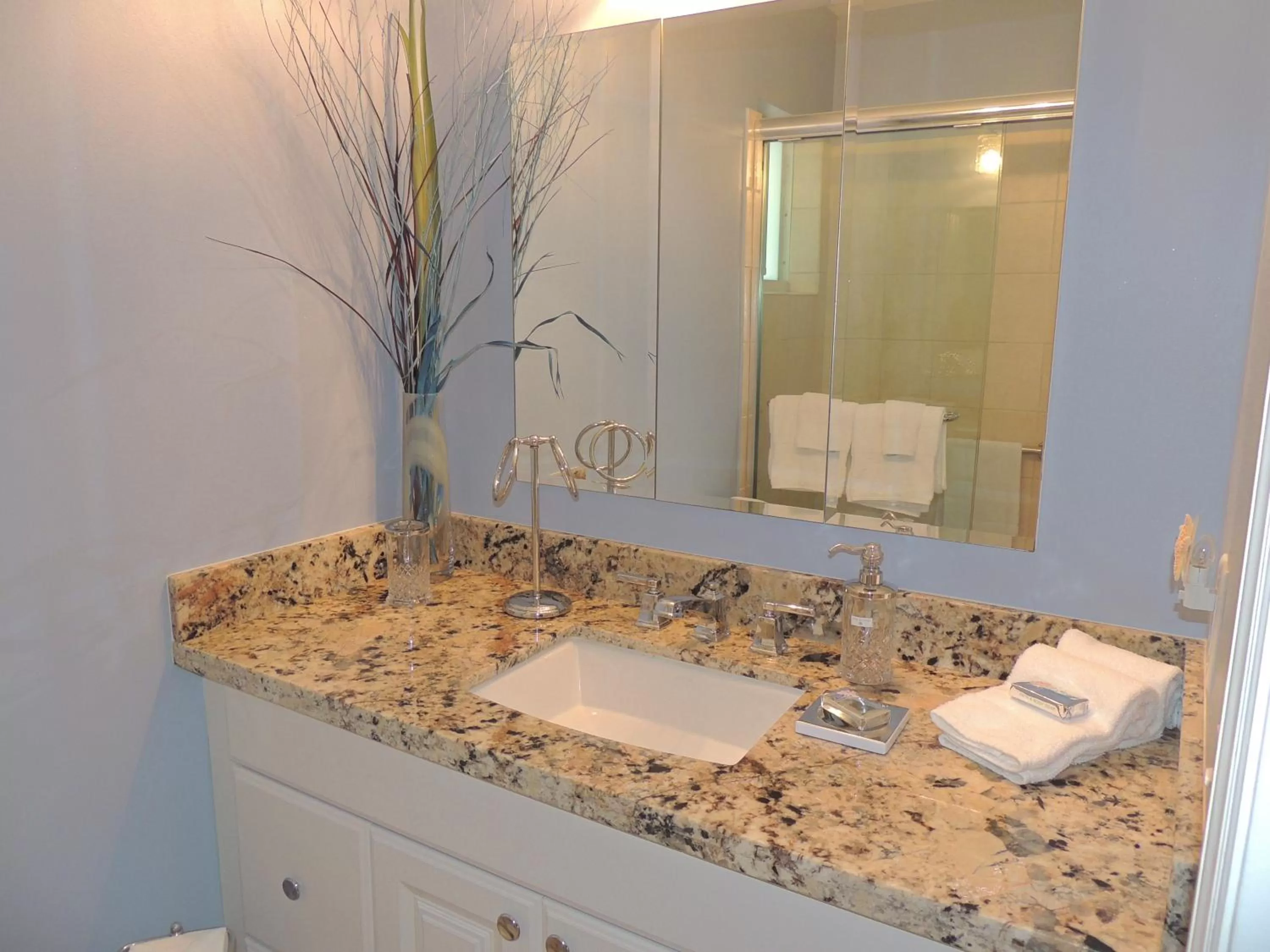 Pool view, Bathroom in Aqua Mar Condos