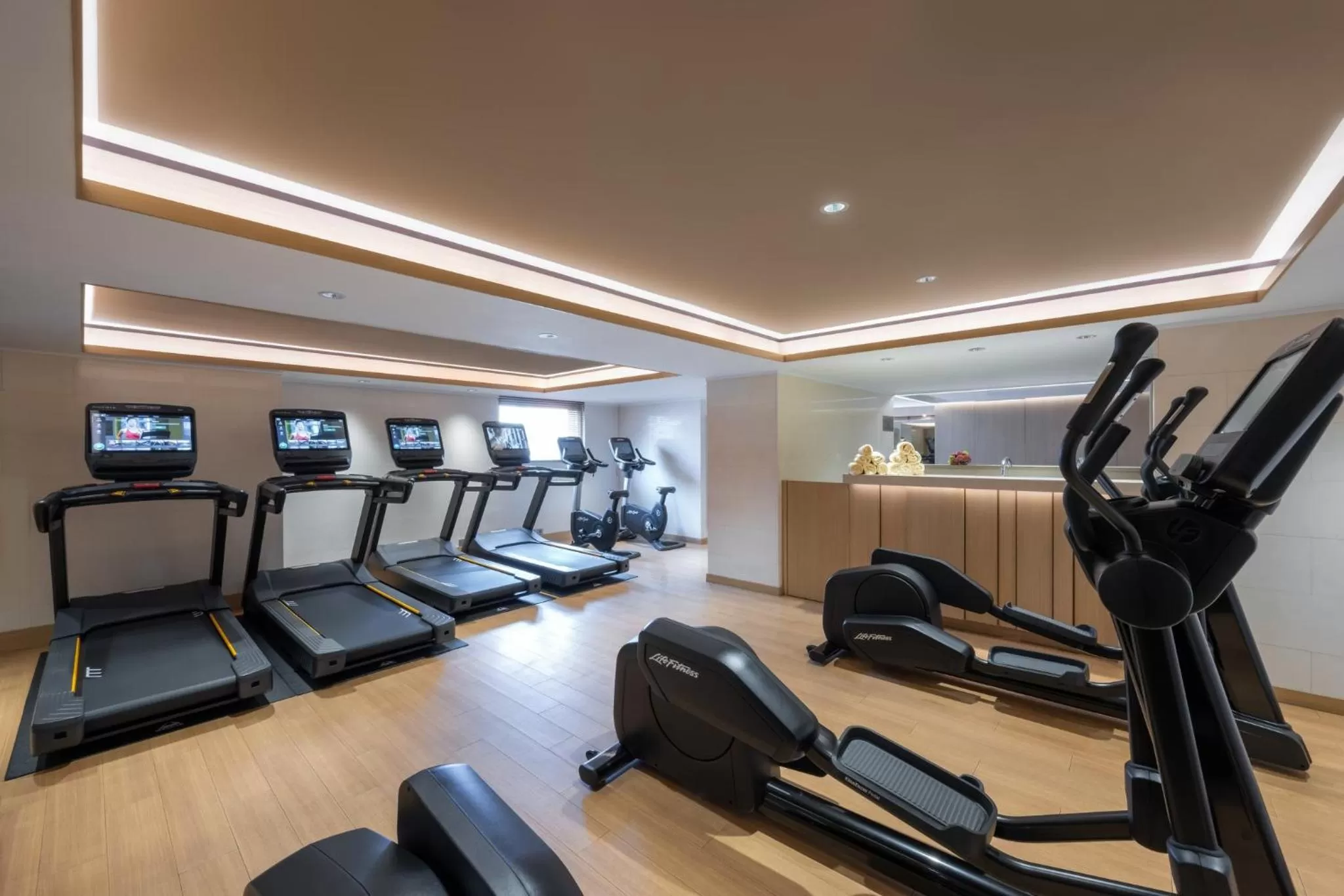 Fitness centre/facilities in InterContinental Grand Stanford Hong Kong by IHG