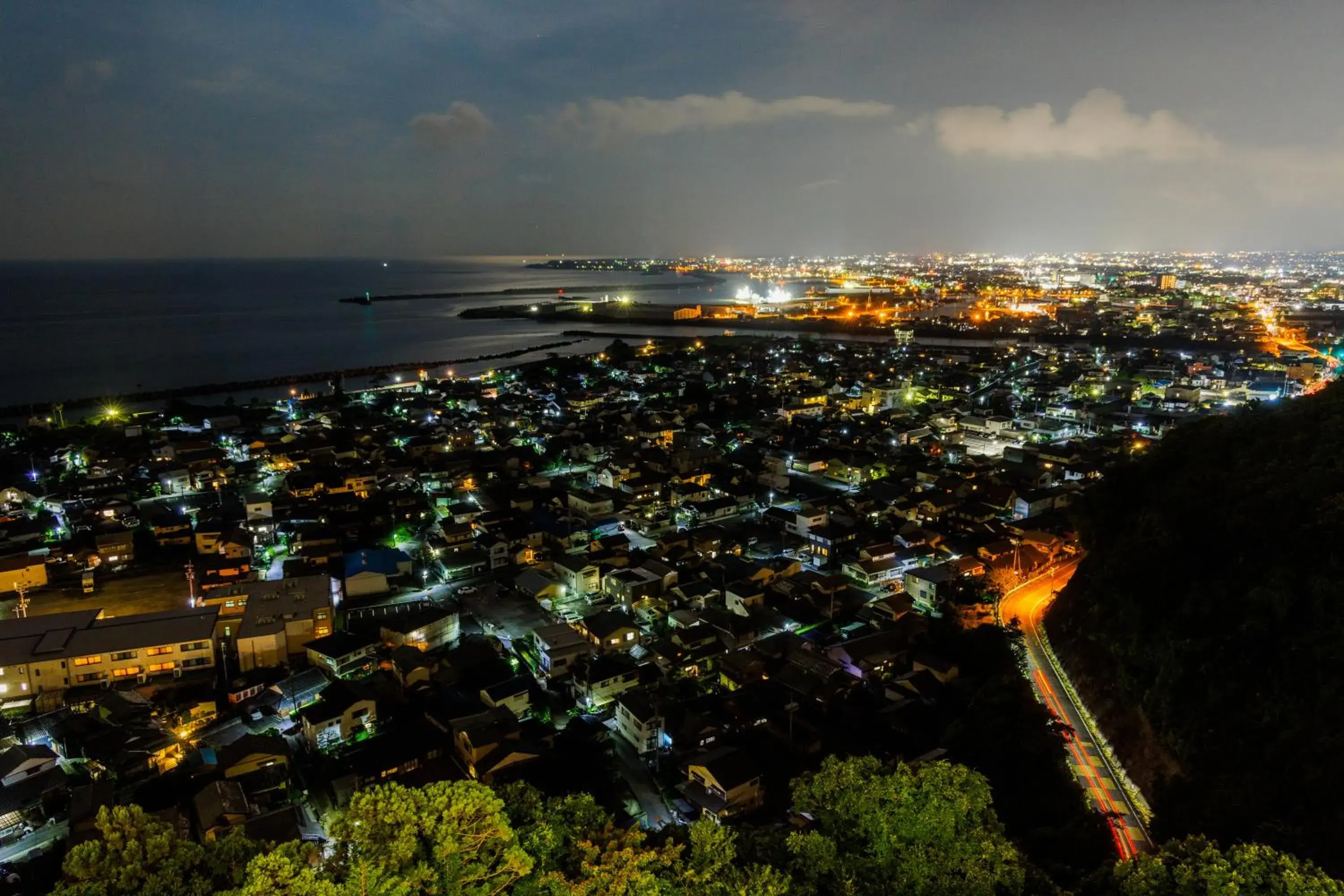 View (from property/room), Bird's-eye View in Kanpo no Yado Yaizu