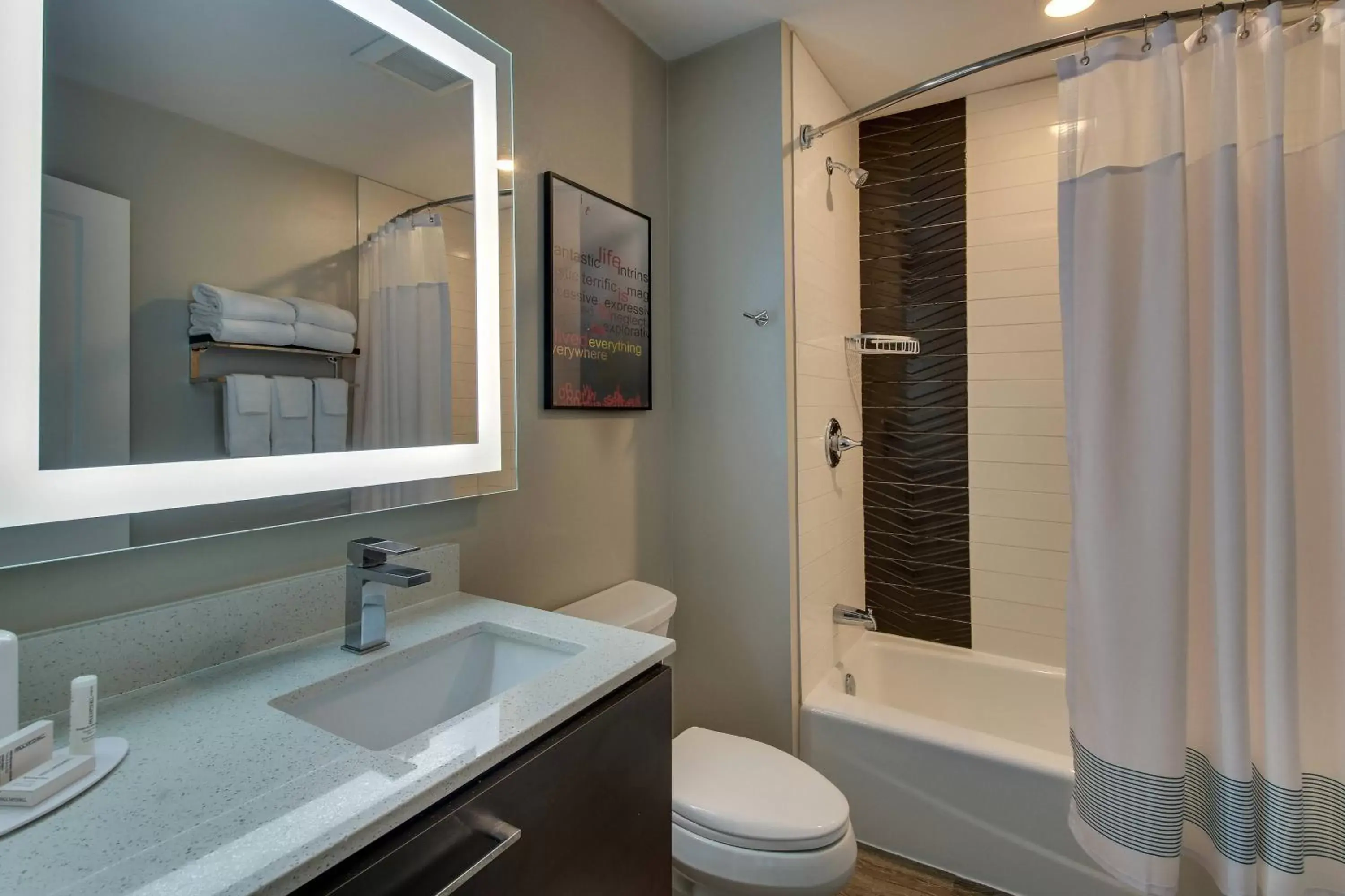 Bathroom in TownePlace Suites by Marriott Mobile Saraland
