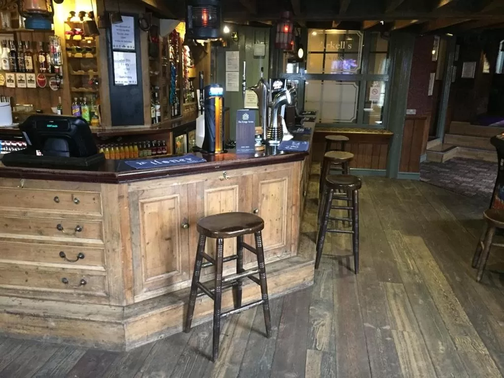 Lounge or bar in The Kings Arms Hotel