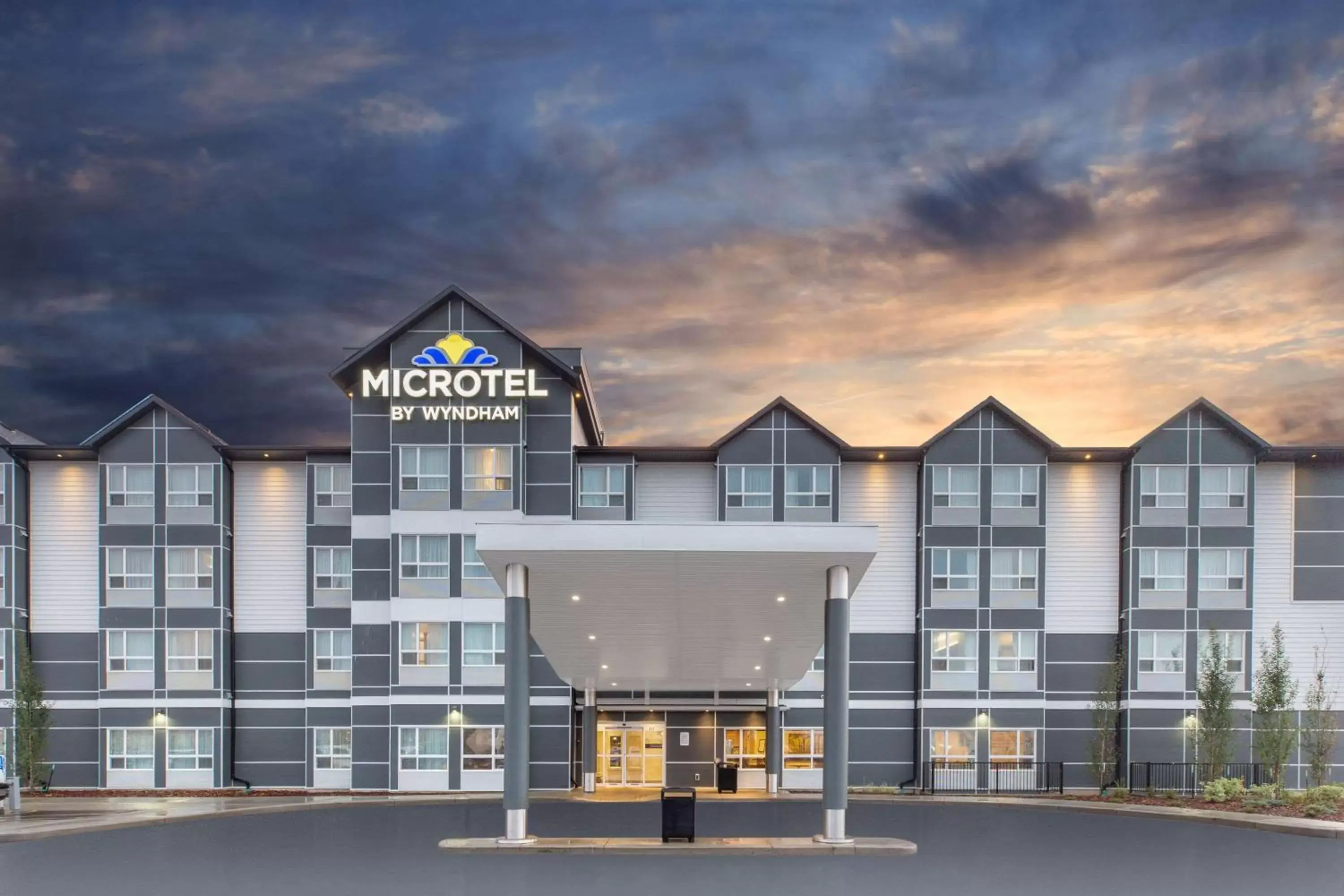 Property building, Floor Plan in Microtel Inn & Suites by Wyndham Fort McMurray