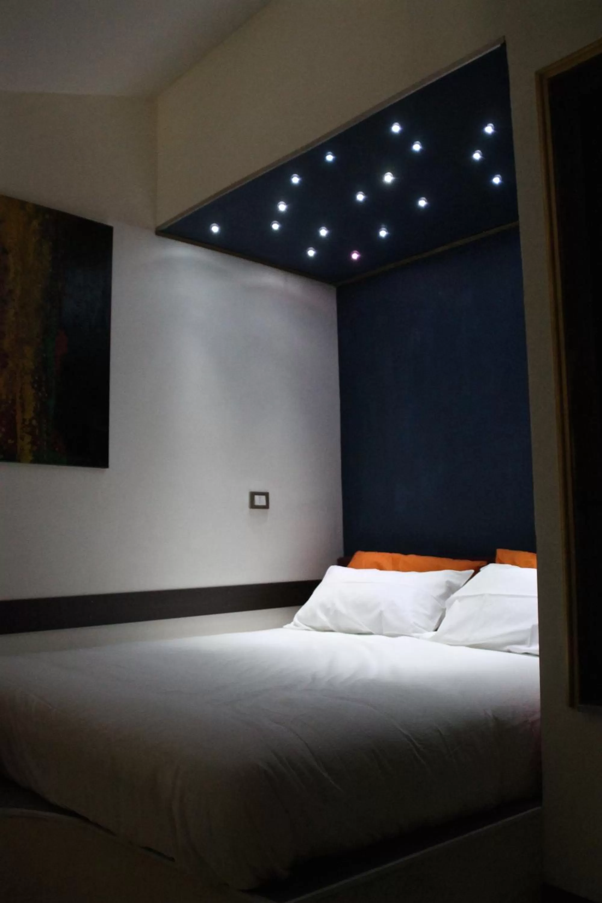 Decorative detail, Bed in Antica Corte del Castello