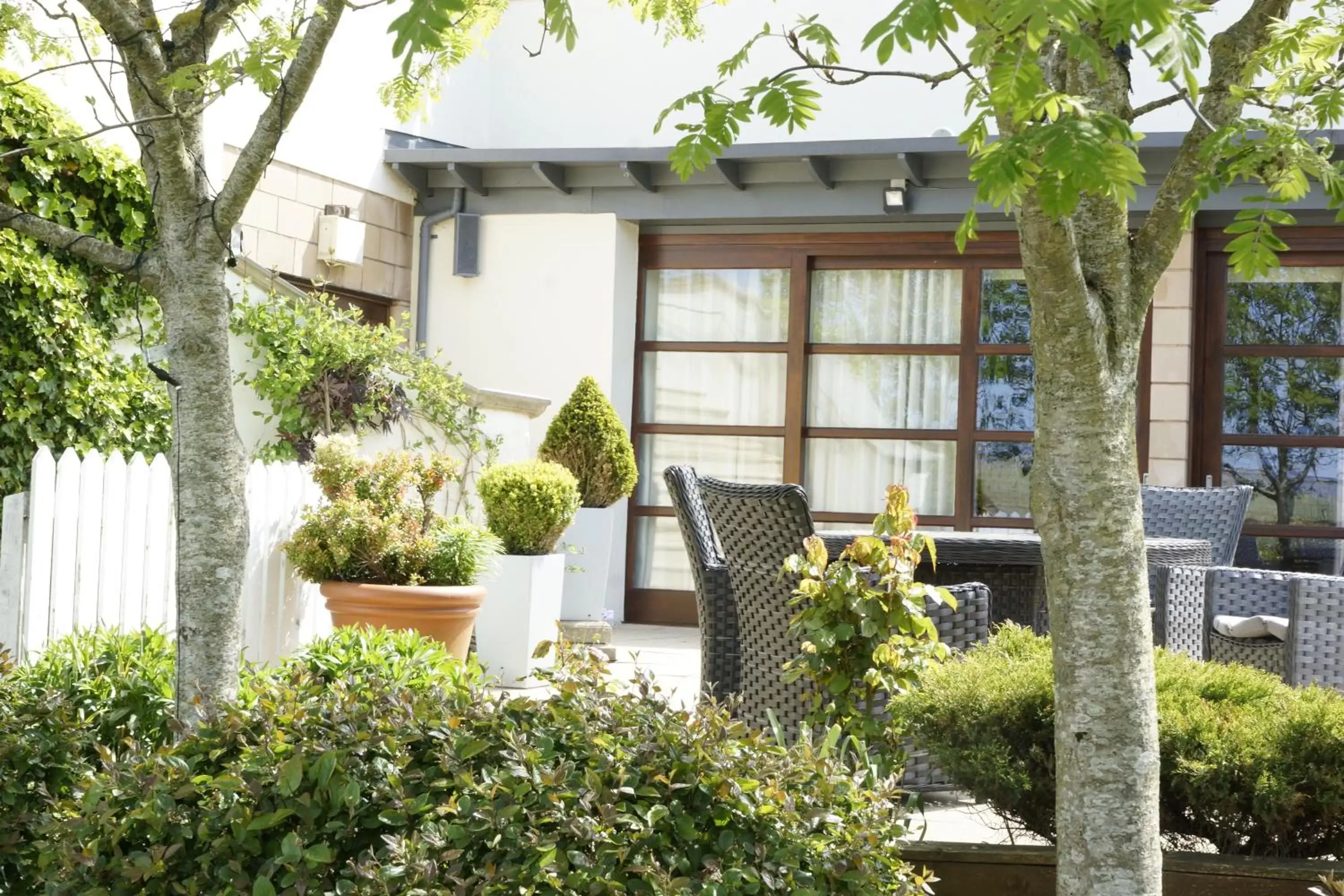 Patio, Property Building in The Gailes Hotel & Spa