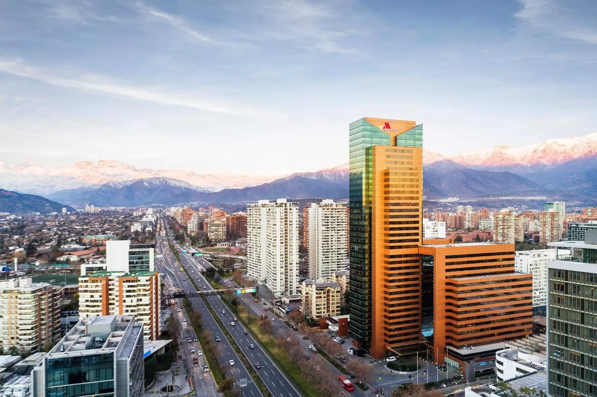 Property building in Santiago Marriott Hotel