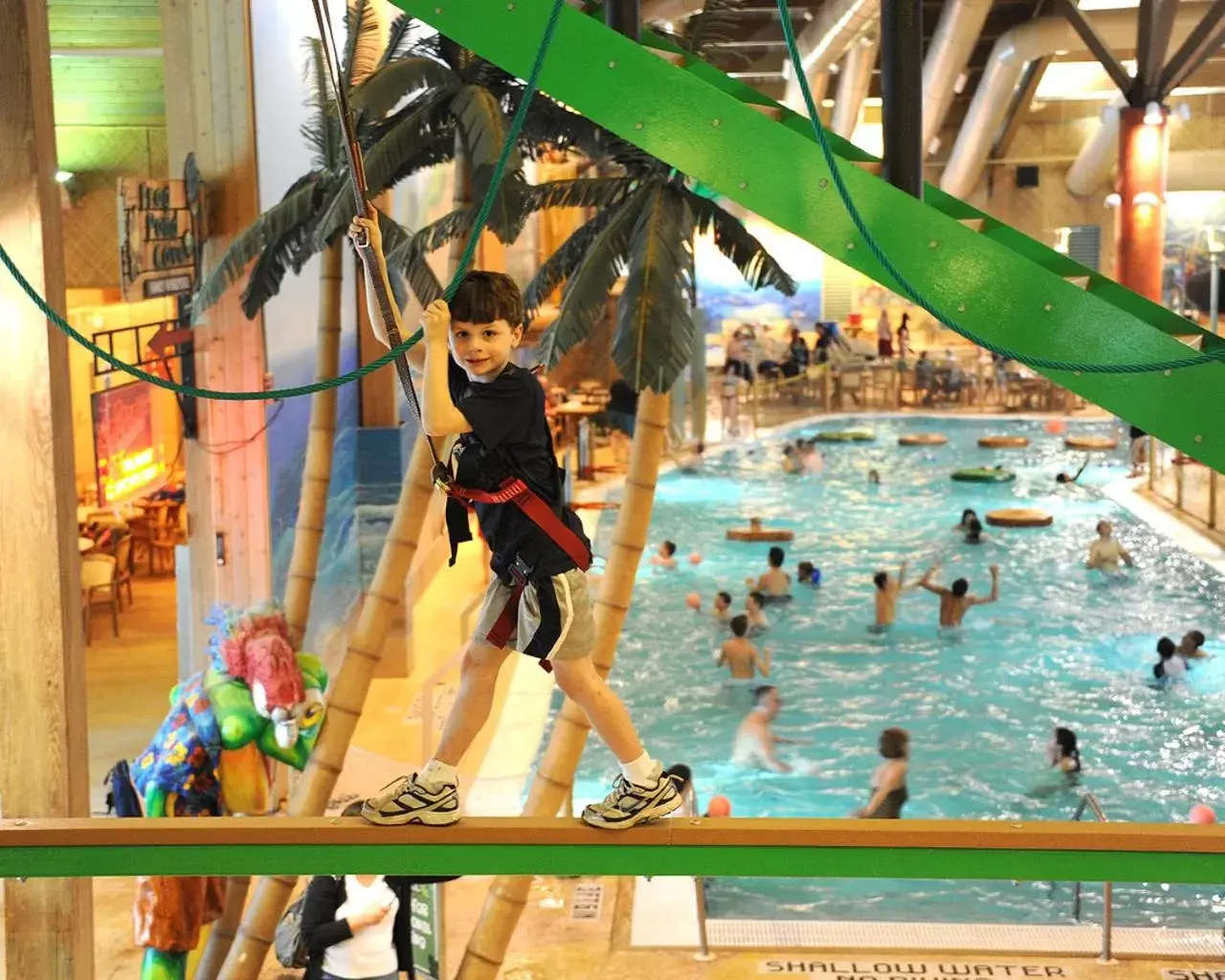 Aqua park in Hawthorn Suites by Wyndham Erie