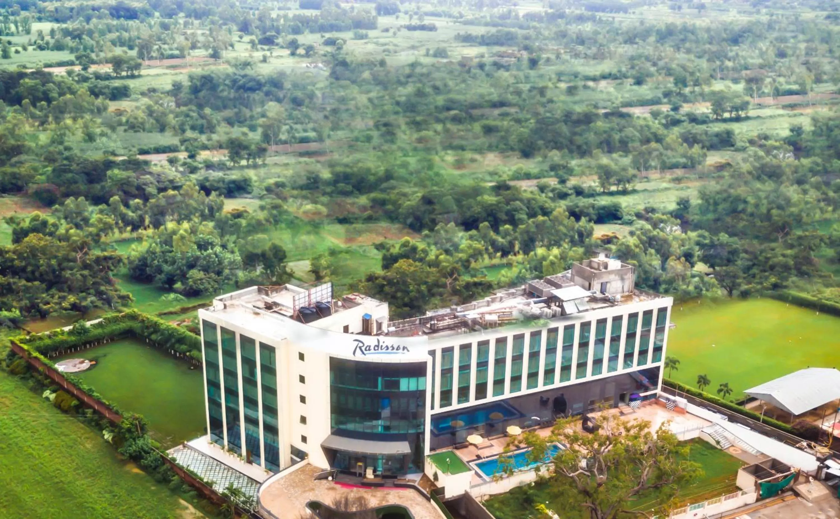 Bird's eye view in Radisson Hotel Bareilly Airport