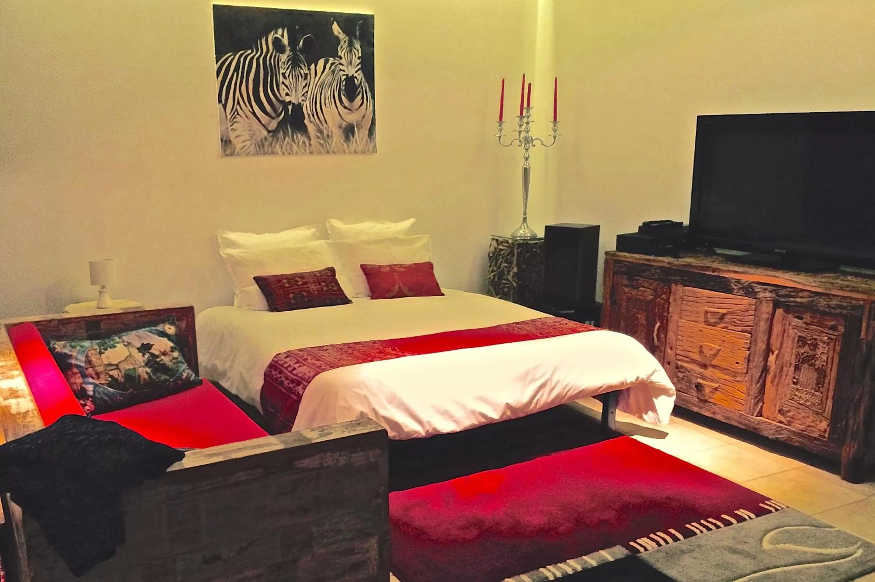 Bed in Le Clos du Cher en Beaujolais