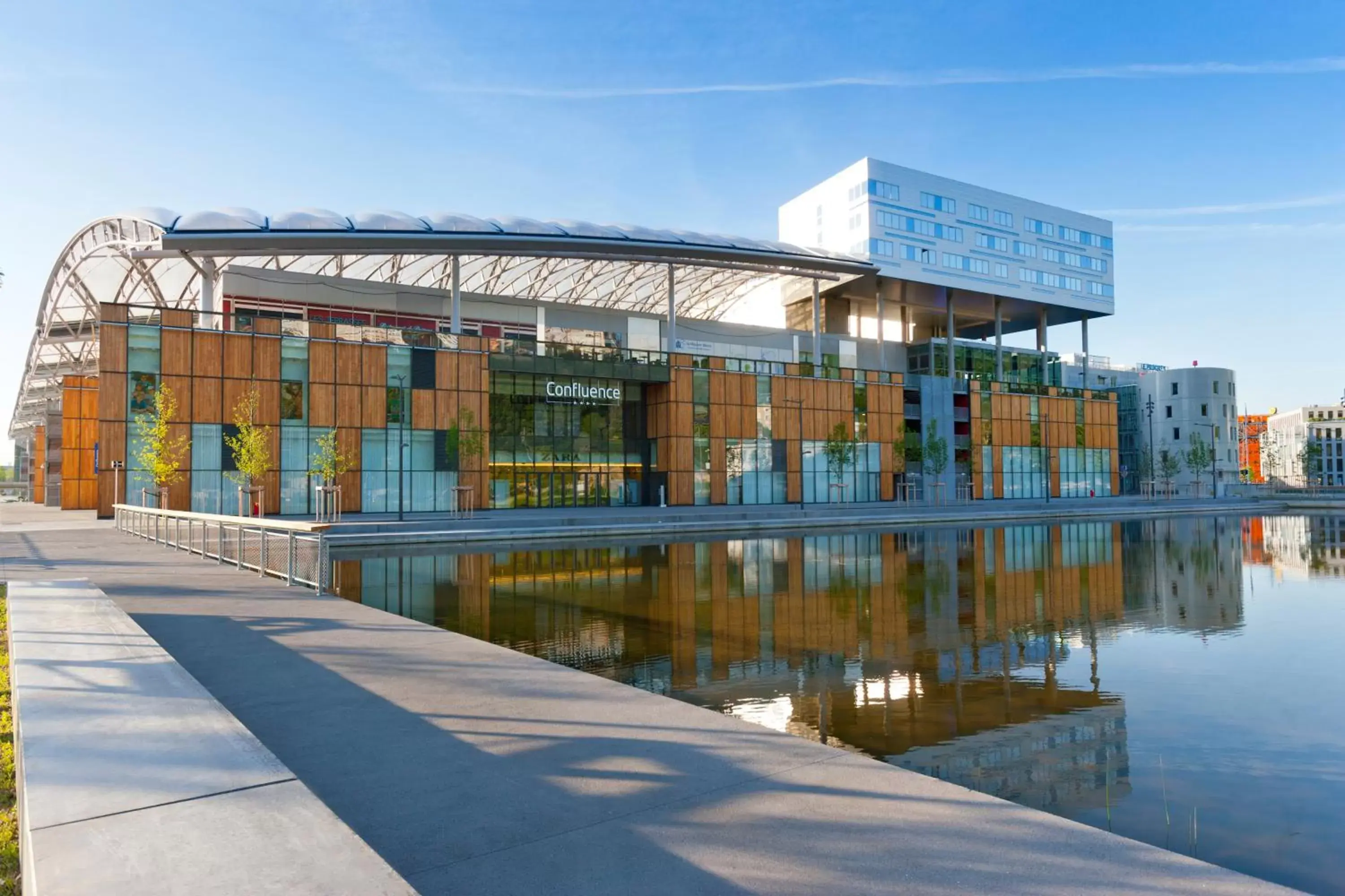 Facade/entrance, Property Building in Novotel Lyon Confluence