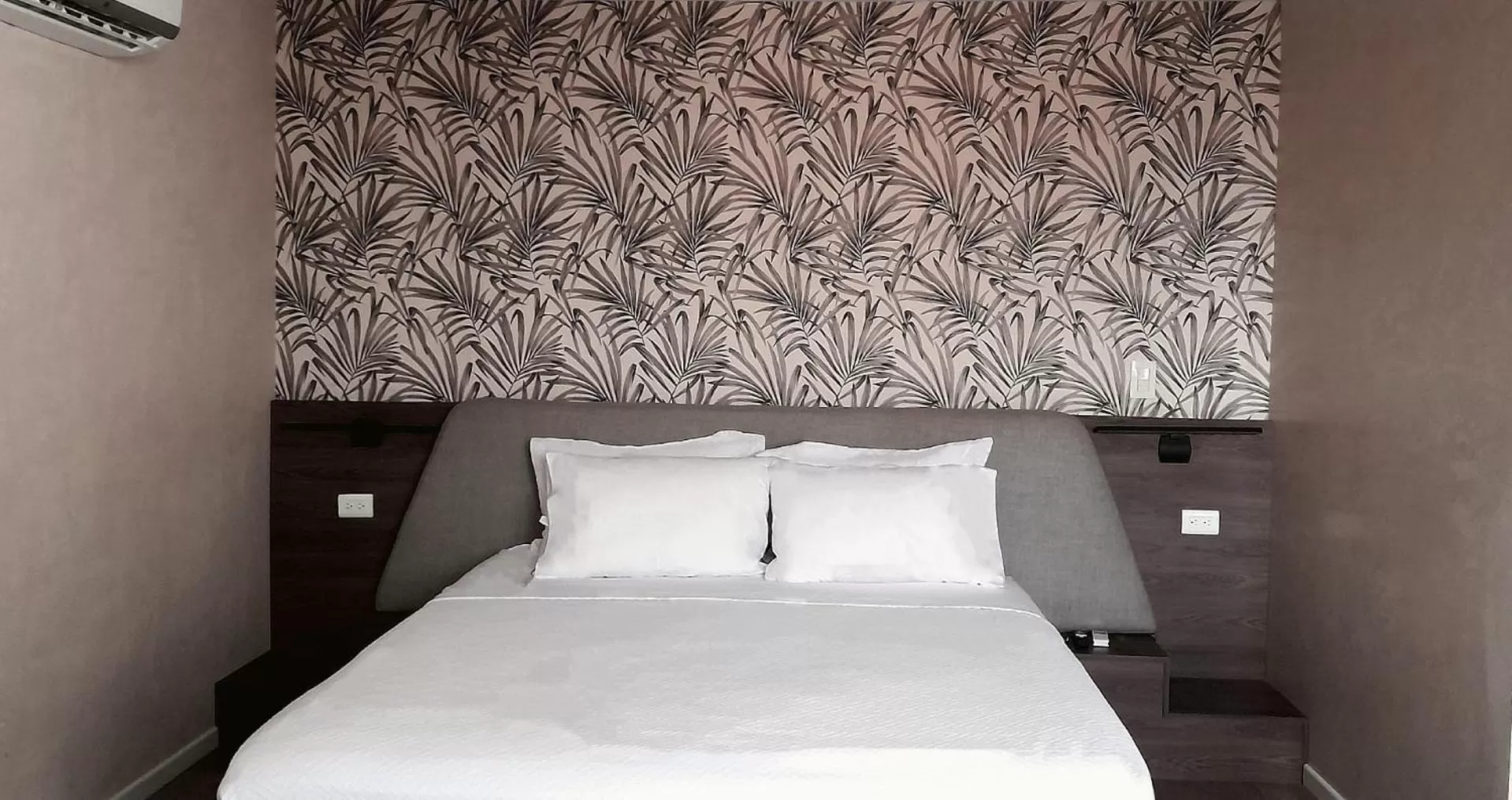 Bed in Eslait Hotel & Apartamentos