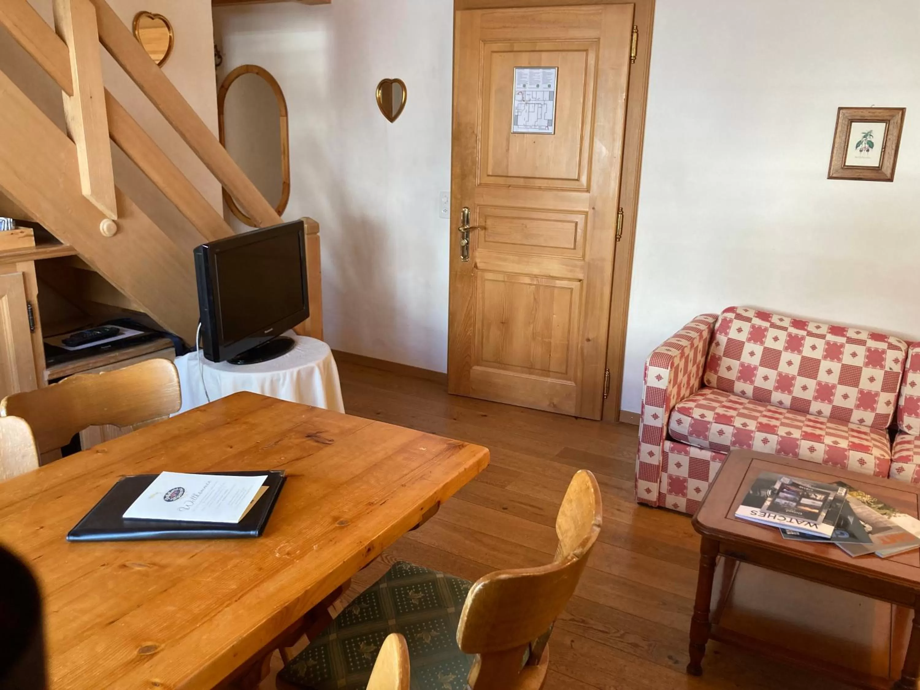 Living room in Hotel Alpenrose mit Gourmet-Restaurant Azalée