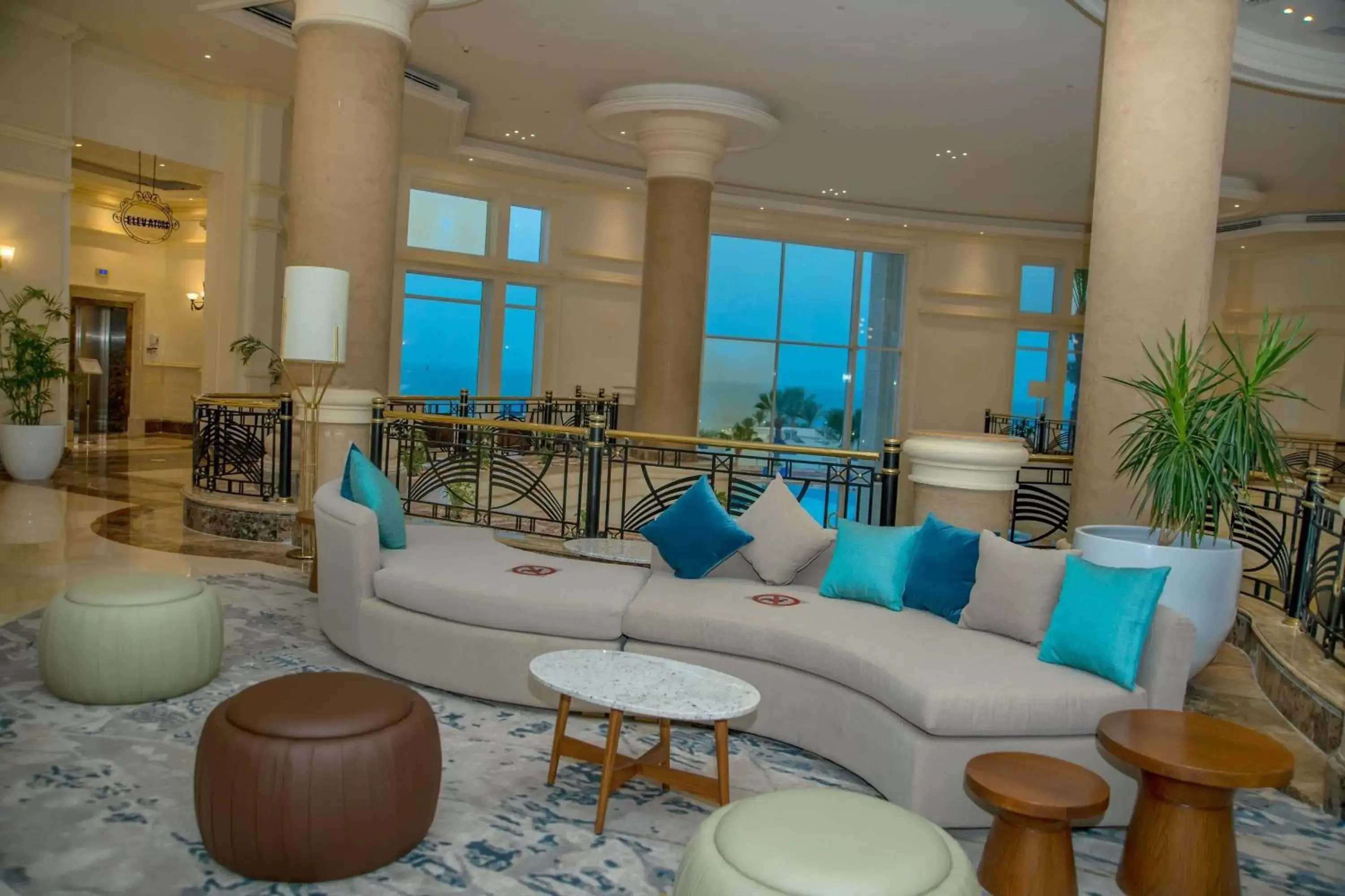 Lobby or reception, Seating Area in Renaissance Sharm El Sheikh Golden View Beach Resort