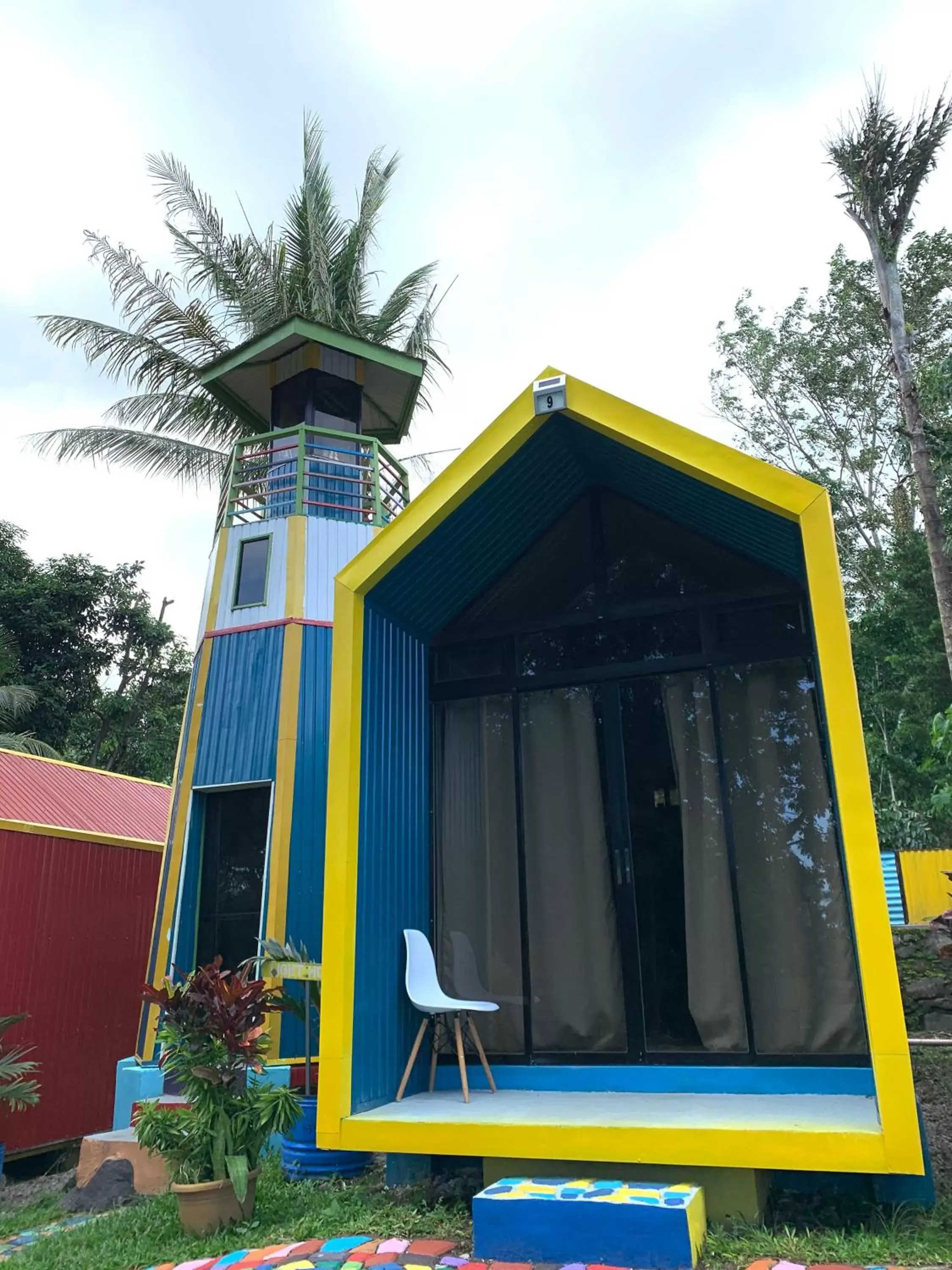 Garden view in Lanzones Cabana