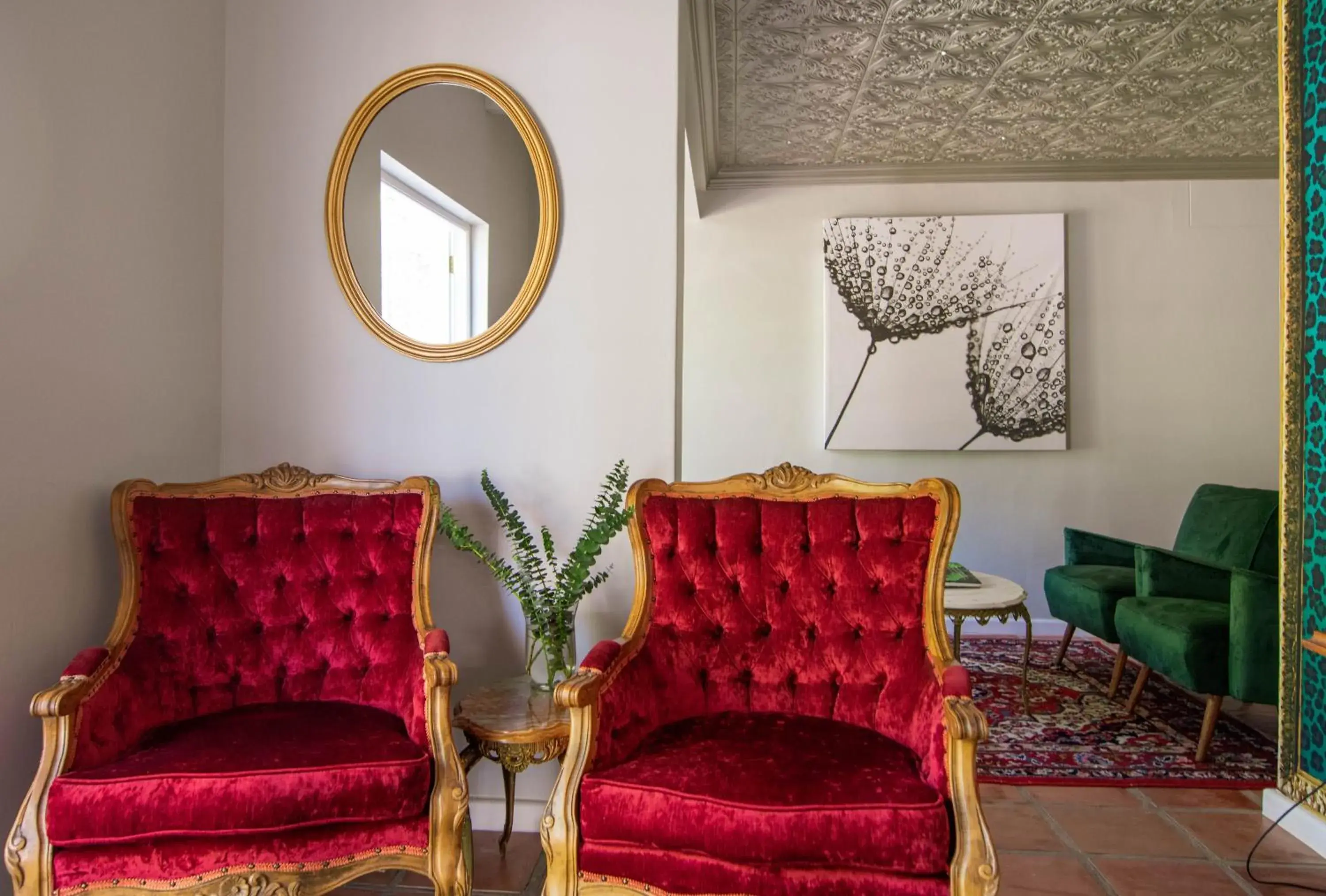 Seating Area in Rozenburg Guest House