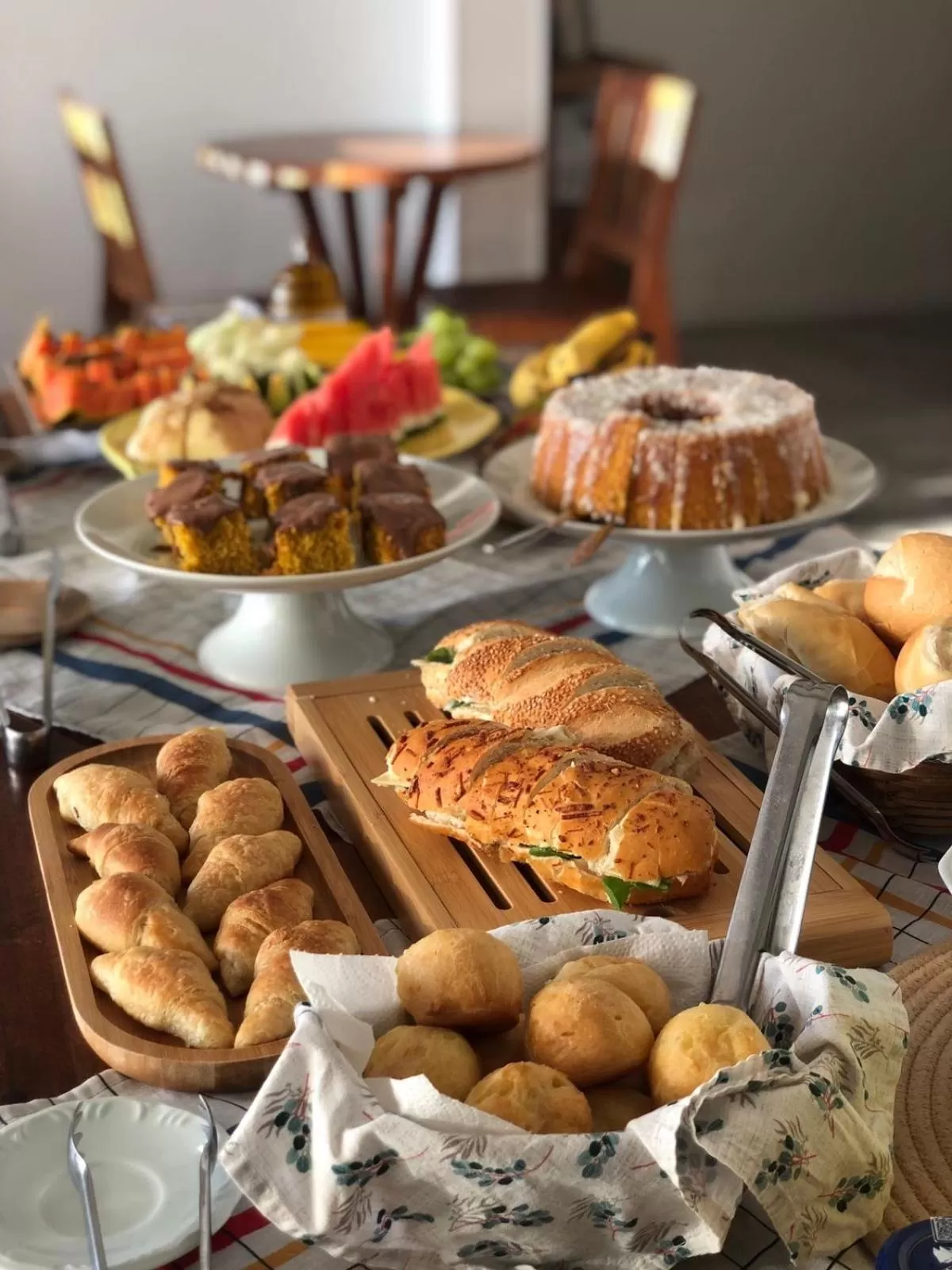 Breakfast in Pousada Casa Albatross