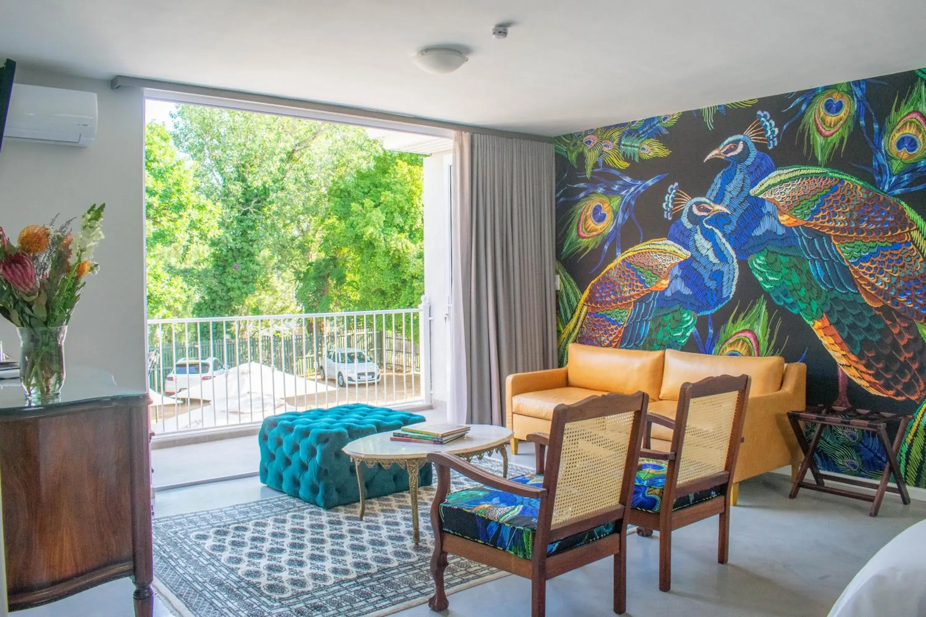 Patio, Seating Area in Rozenburg Guest House