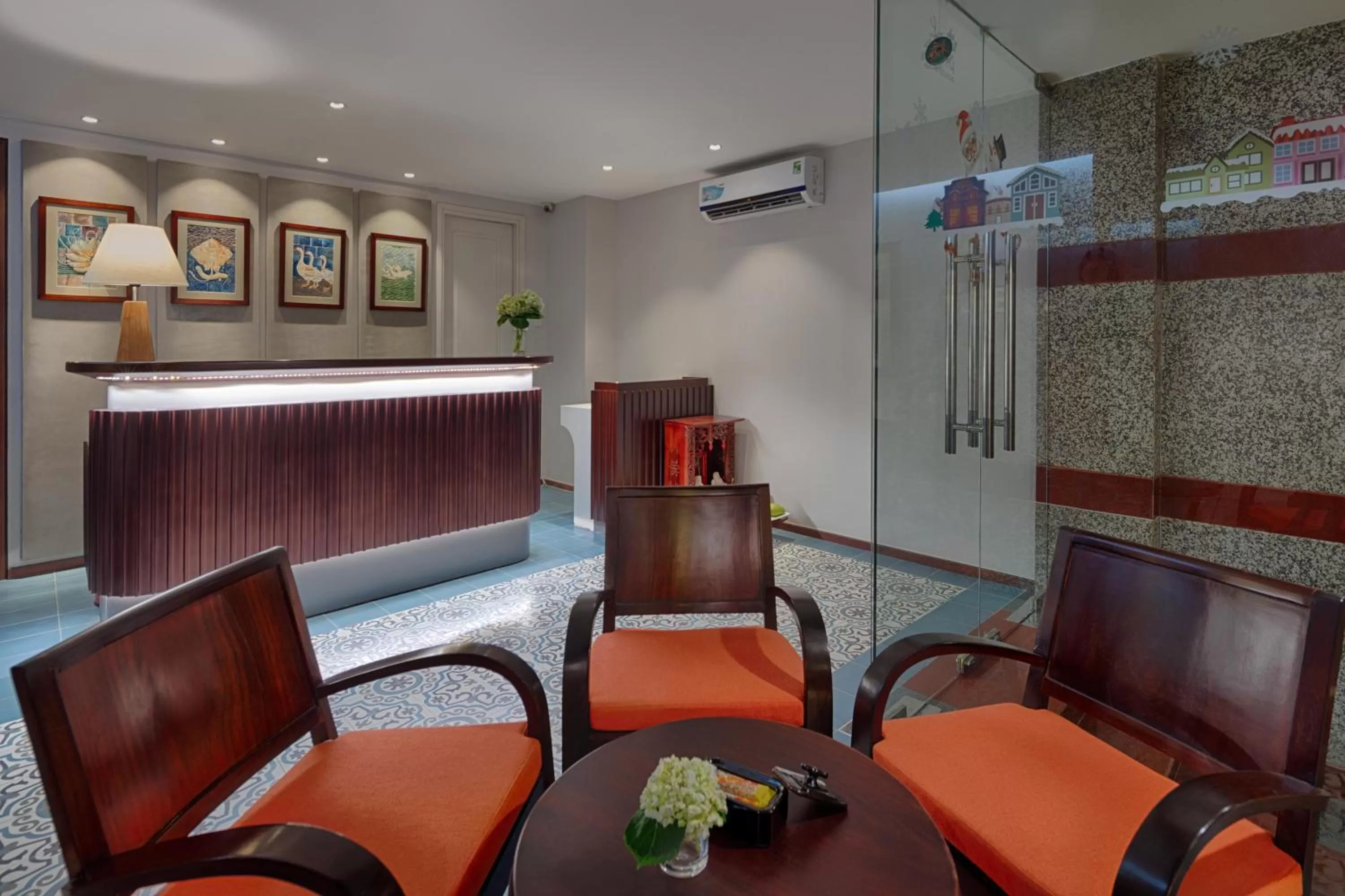 Living room in Little Saigon Boutique Hotel