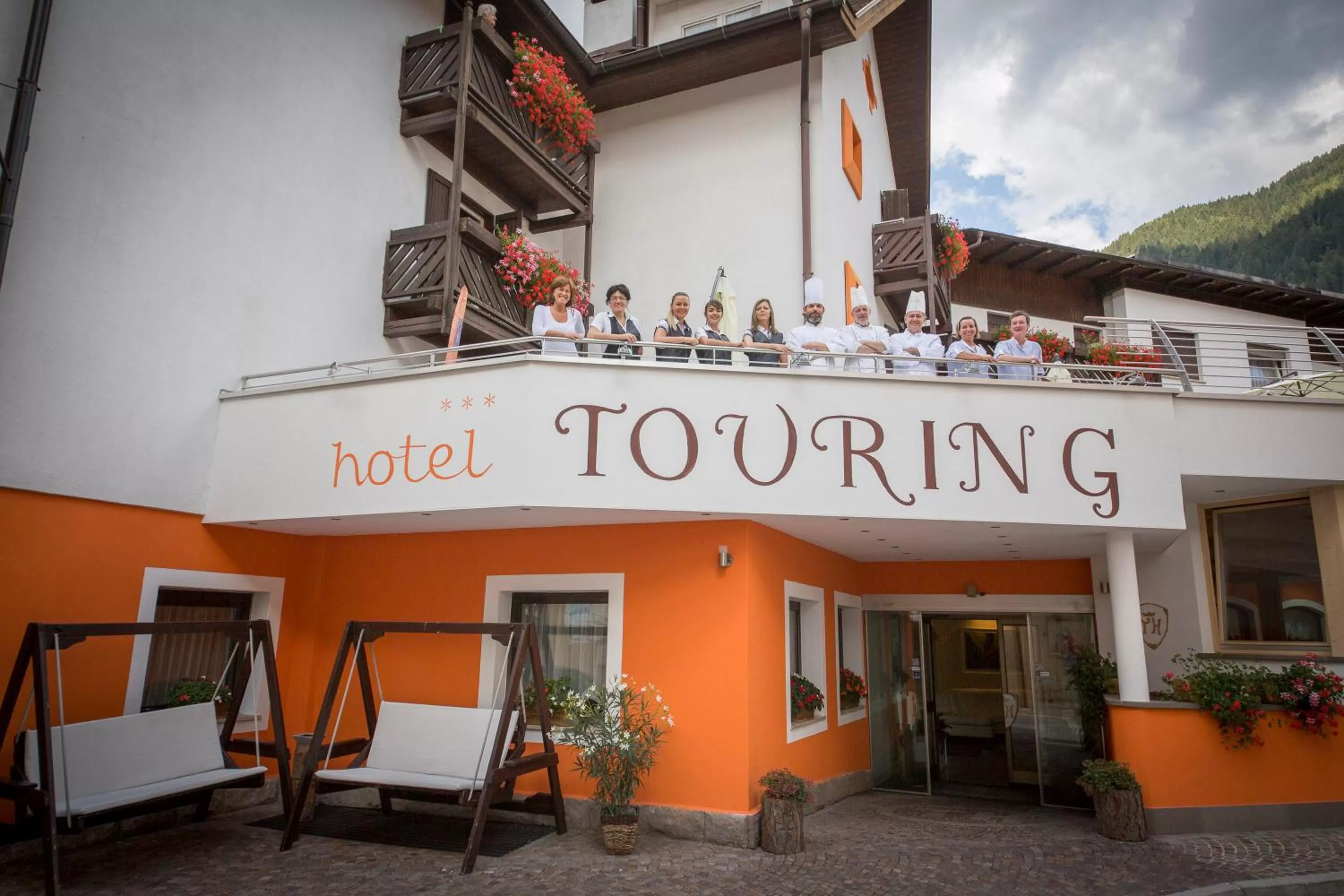 Facade/entrance in Hotel Touring