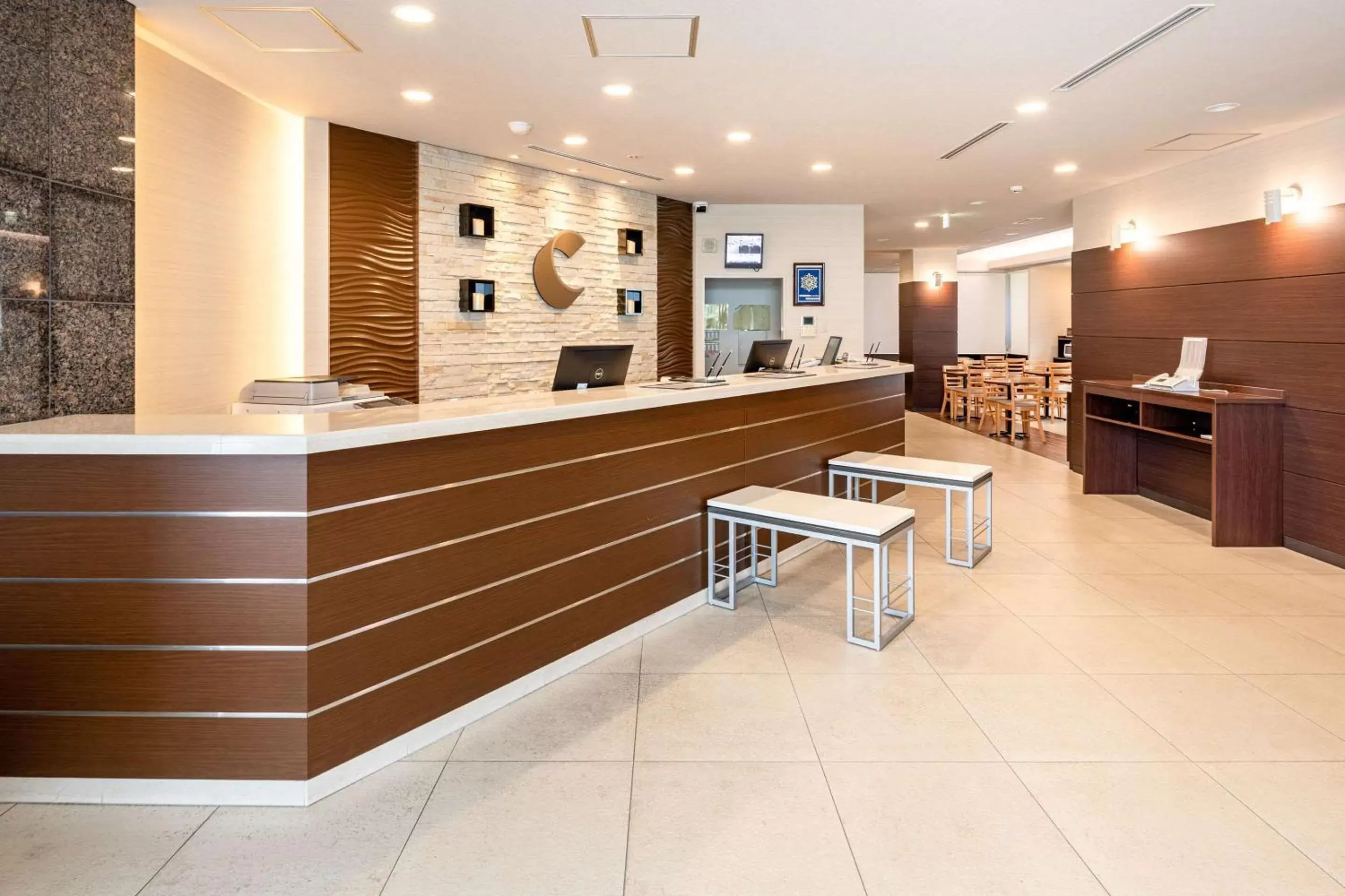Lobby or reception, Lobby/Reception in Comfort Hotel Tomakomai