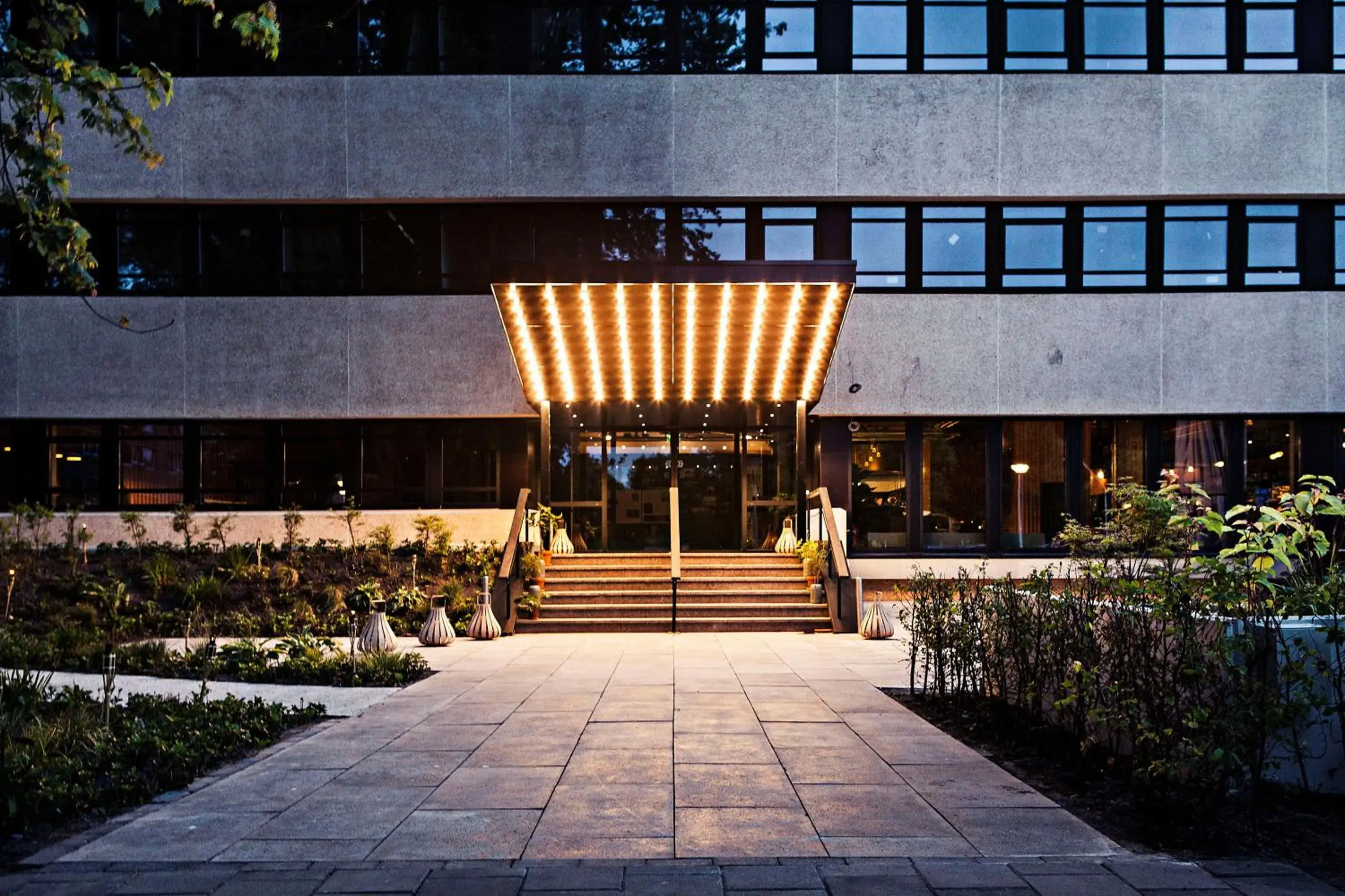 Facade/entrance in Hotel V Fizeaustraat