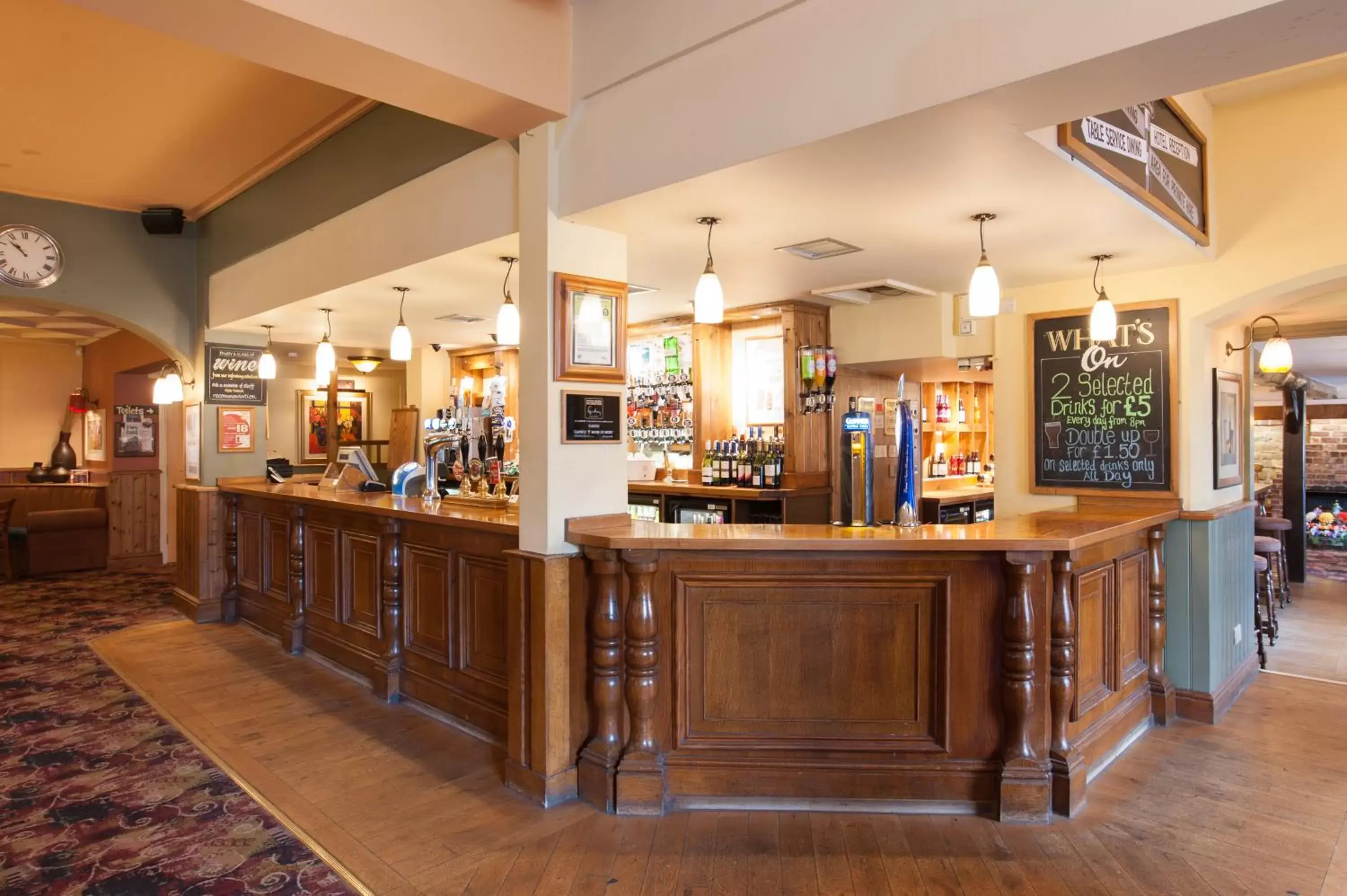 Lounge or bar in Heart of England, Northampton by Marston's Inns